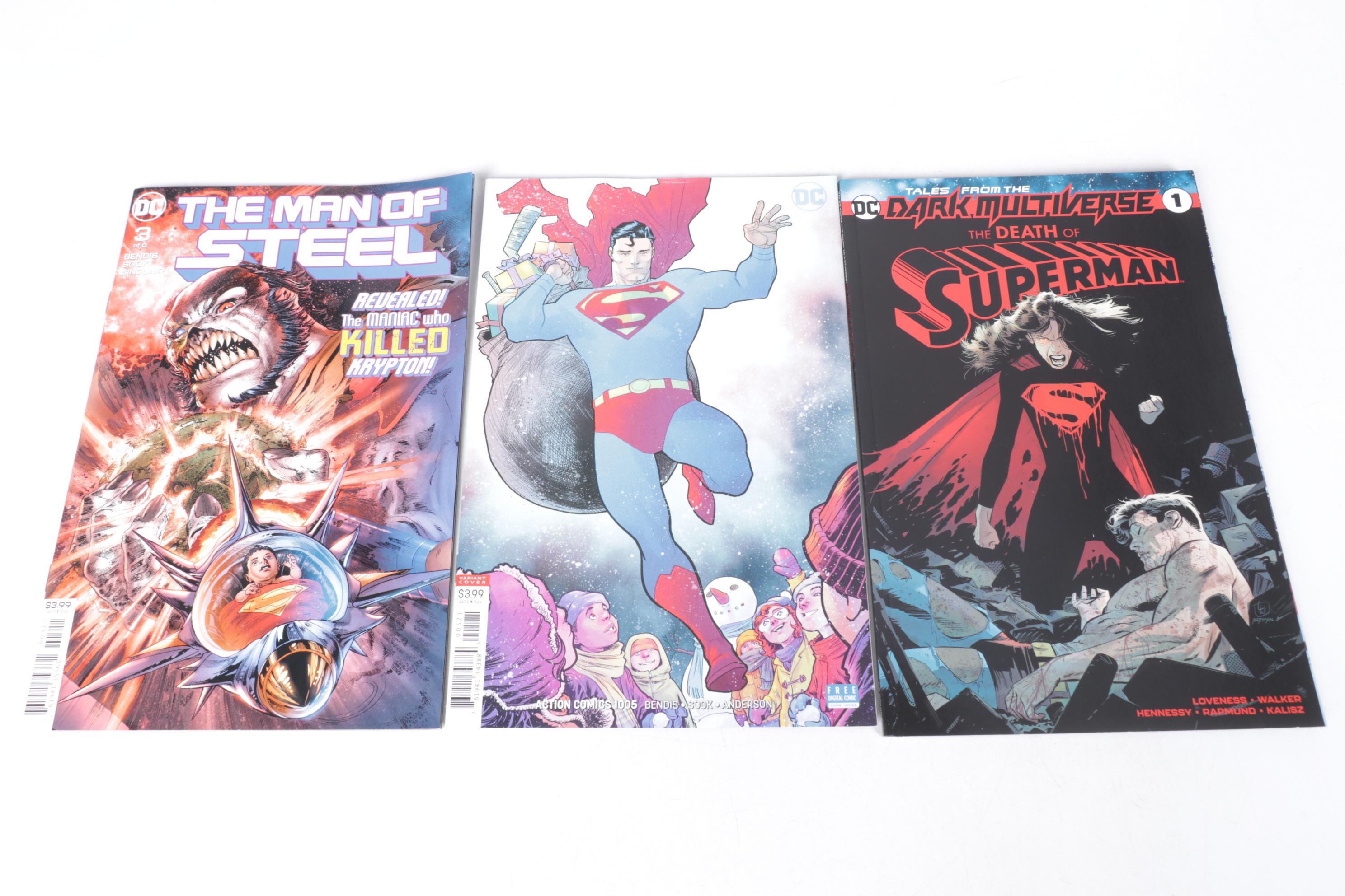 DC Comics "The Man of Steel" and "Action Comics" Collection