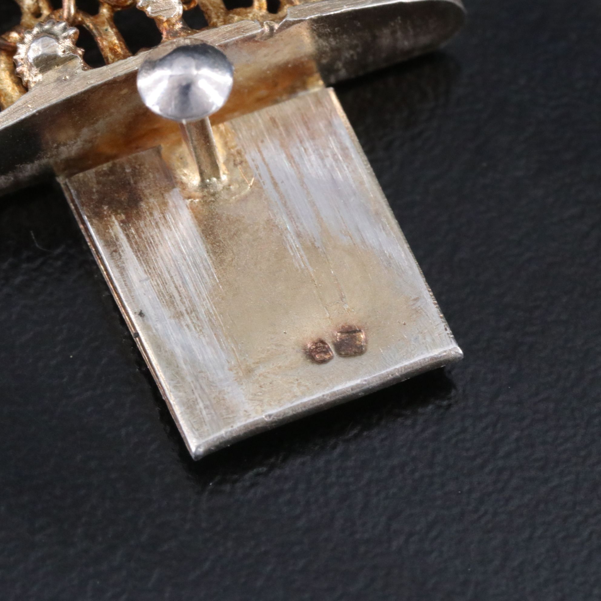 835 Silver Rosette Bracelet