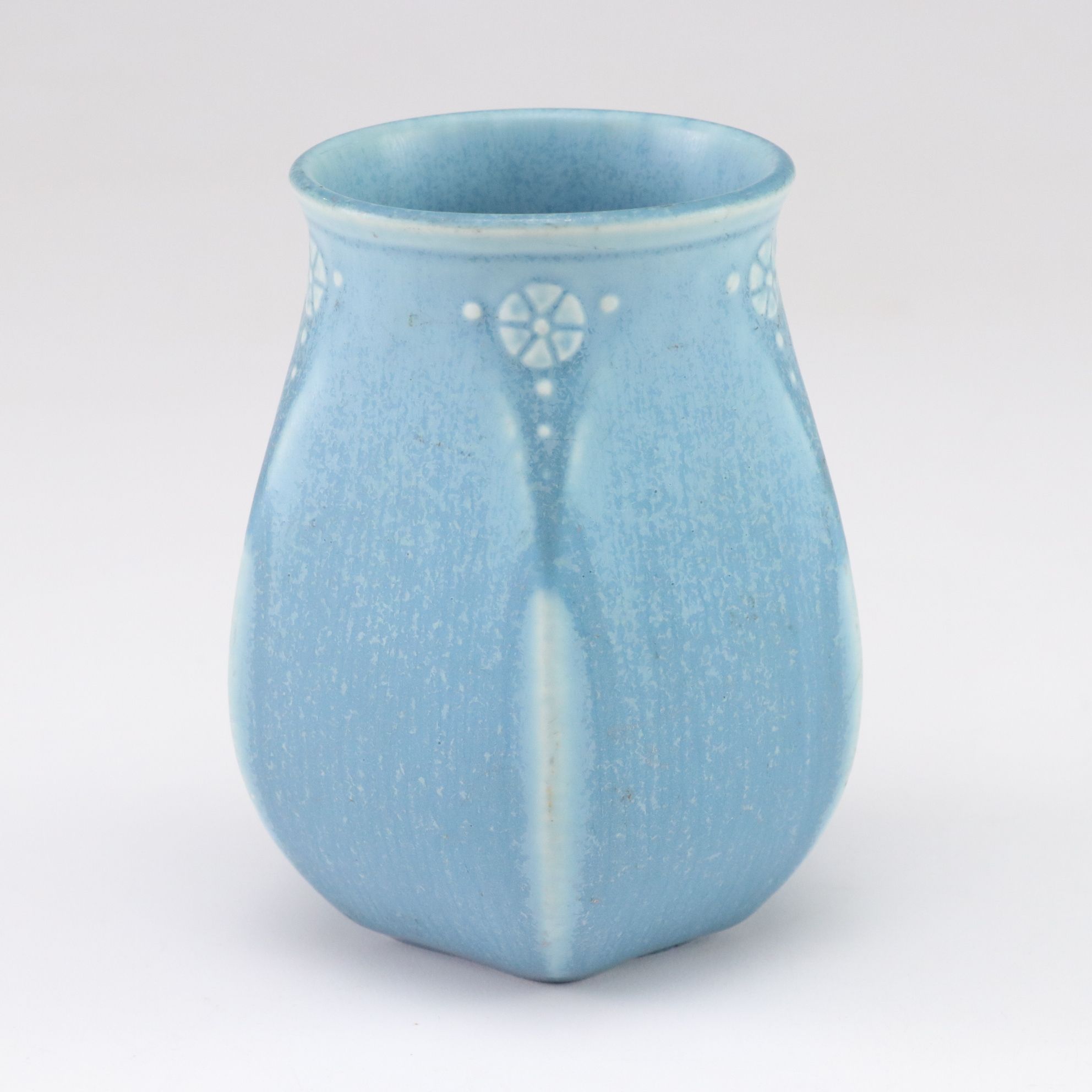 Rookwood Pottery Blue Matte Glaze Vase, 1940