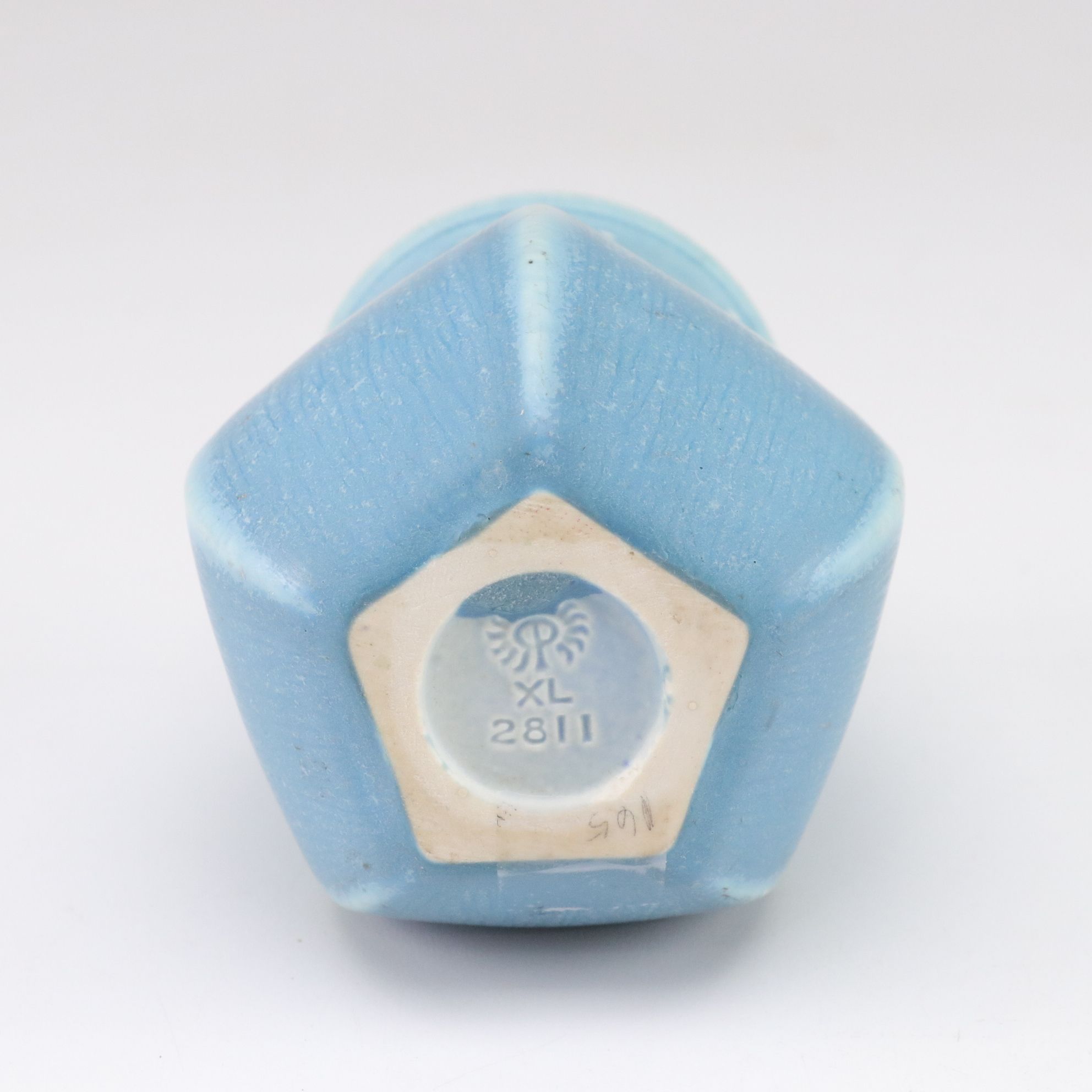 Rookwood Pottery Blue Matte Glaze Vase, 1940