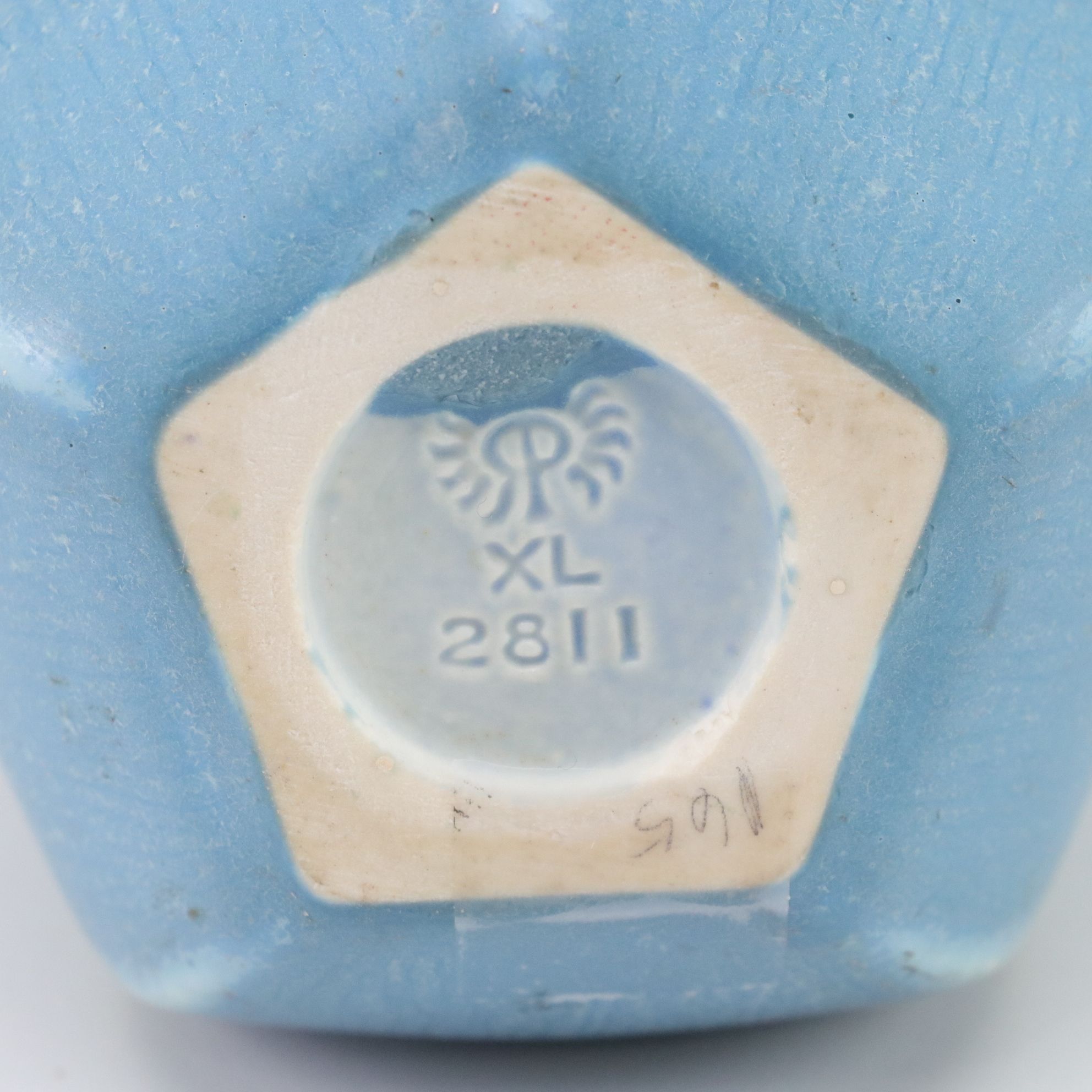 Rookwood Pottery Blue Matte Glaze Vase, 1940