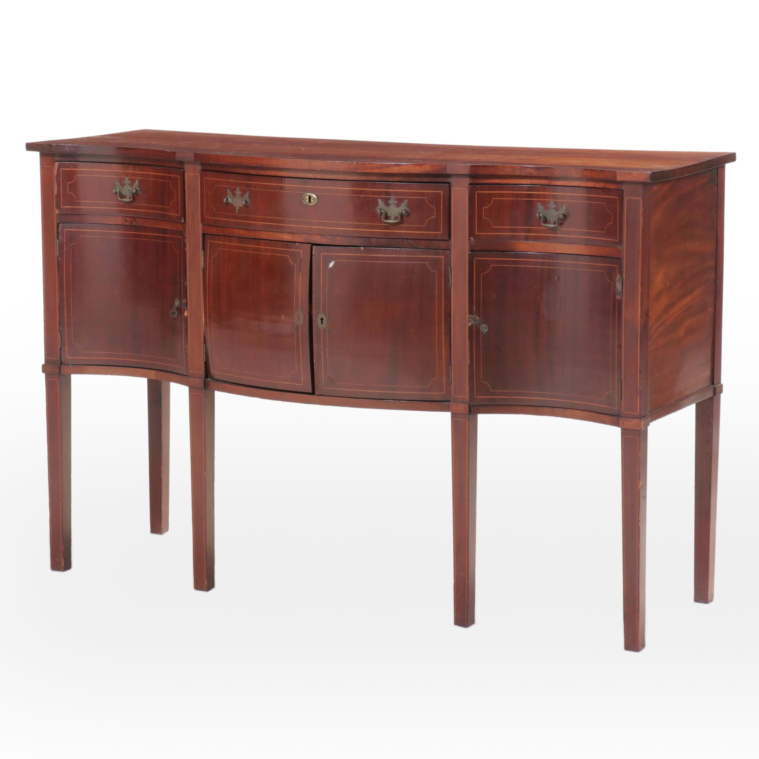 Hepplewhite Style Mahogany Buffet