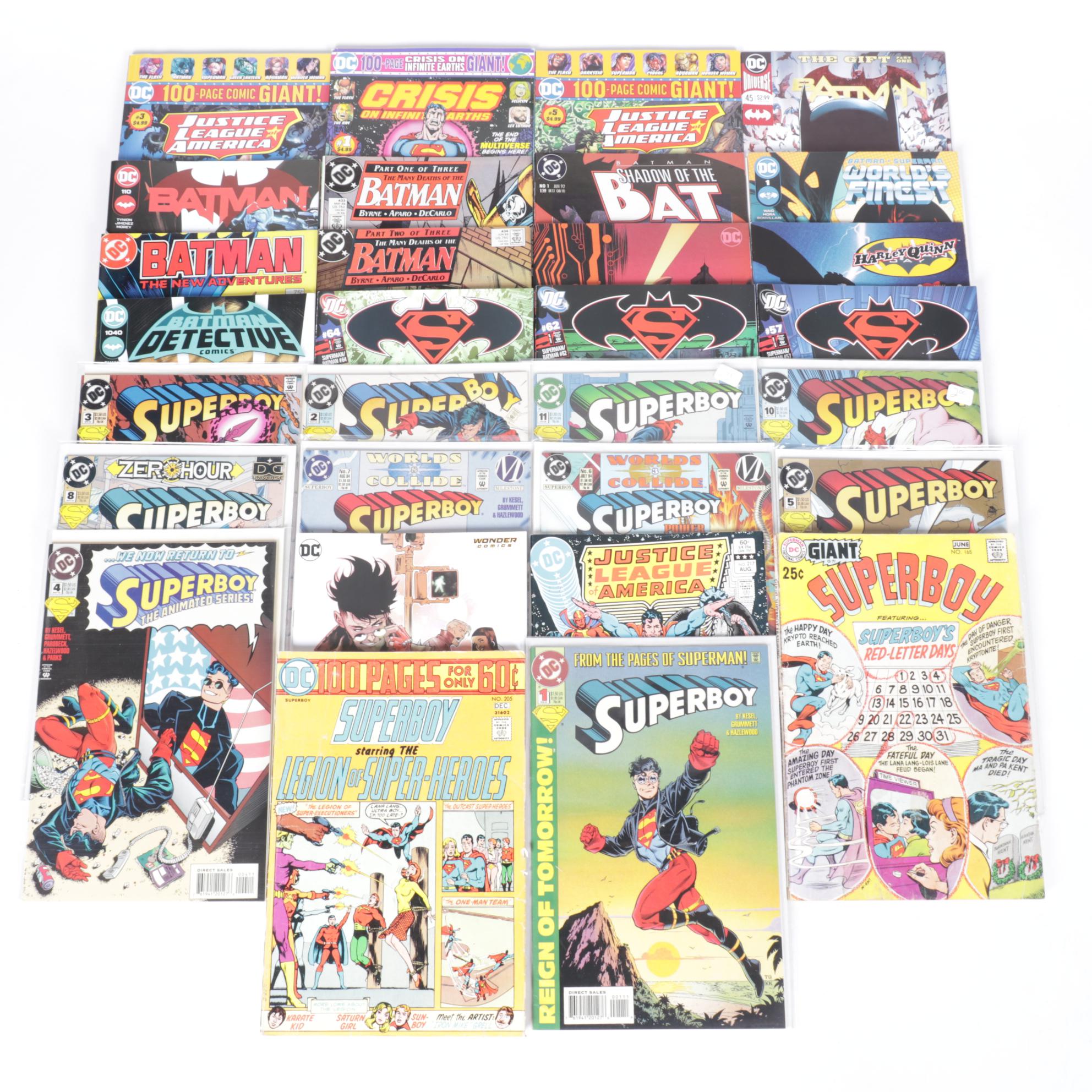 DC Comics Superboy, Batman & Other Comic Book Collections