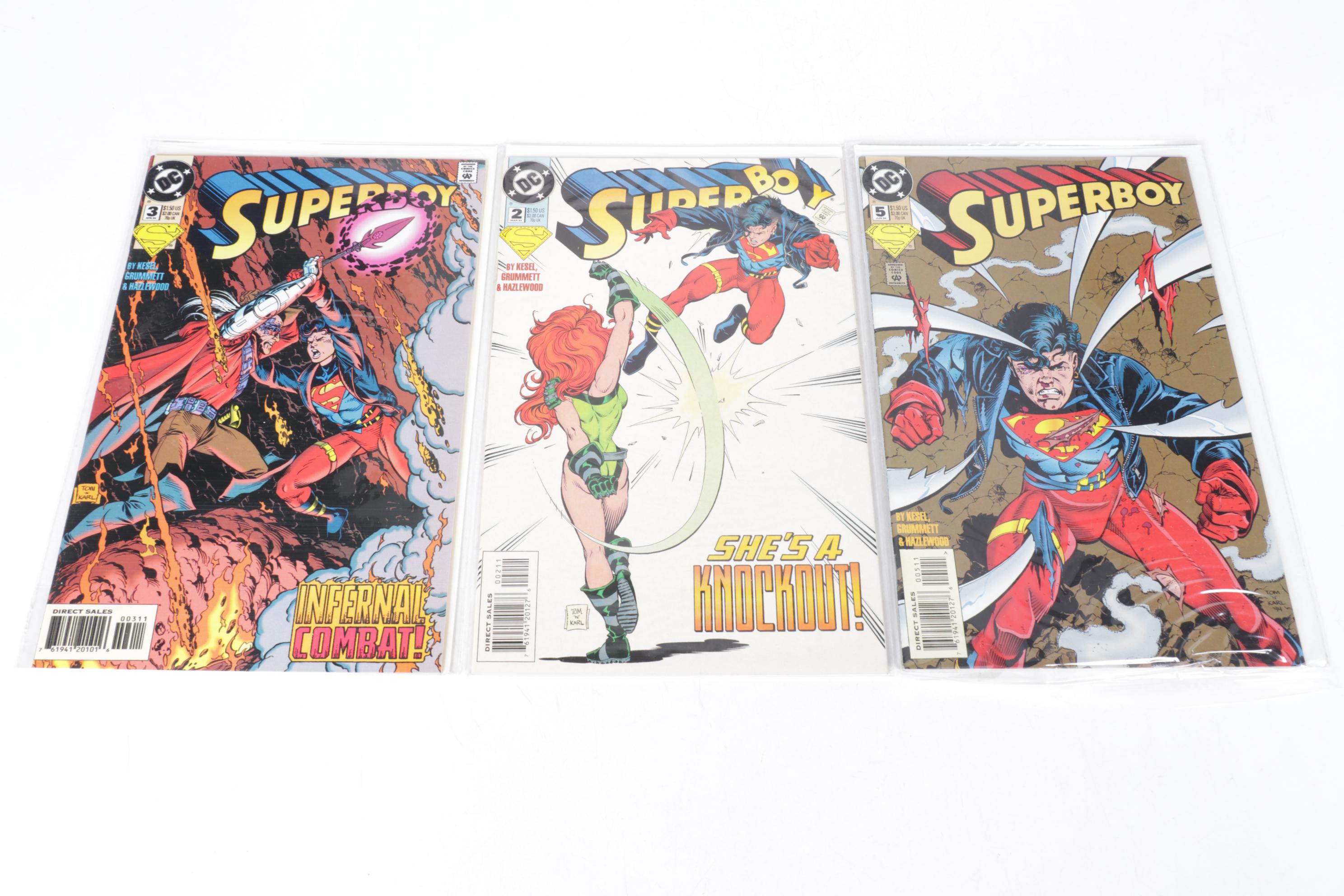 DC Comics Superboy, Batman & Other Comic Book Collections