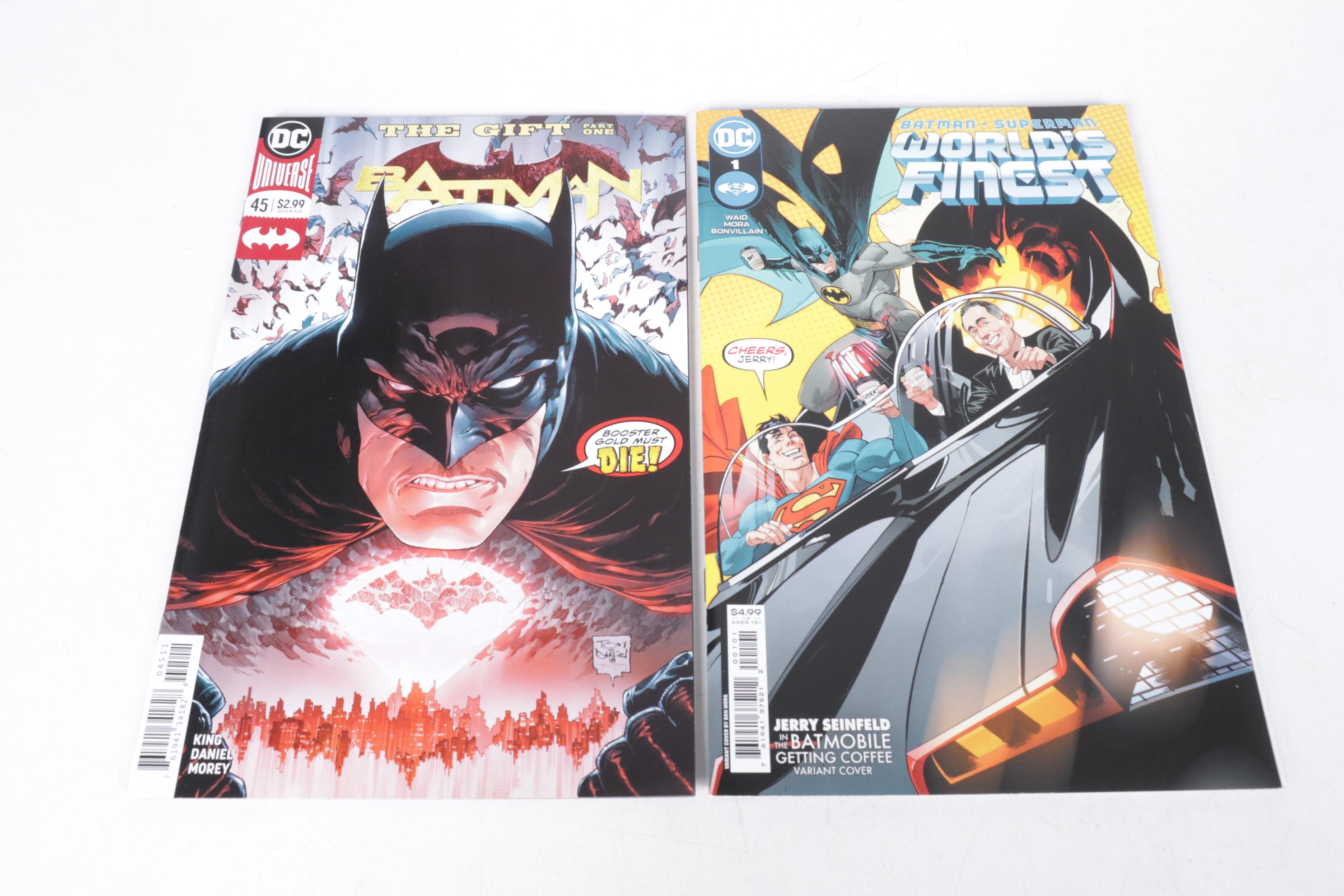 DC Comics Superboy, Batman & Other Comic Book Collections