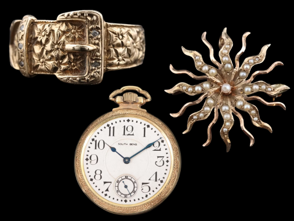 Antique Pocket Watches, Vintage Fashion & Jewelry