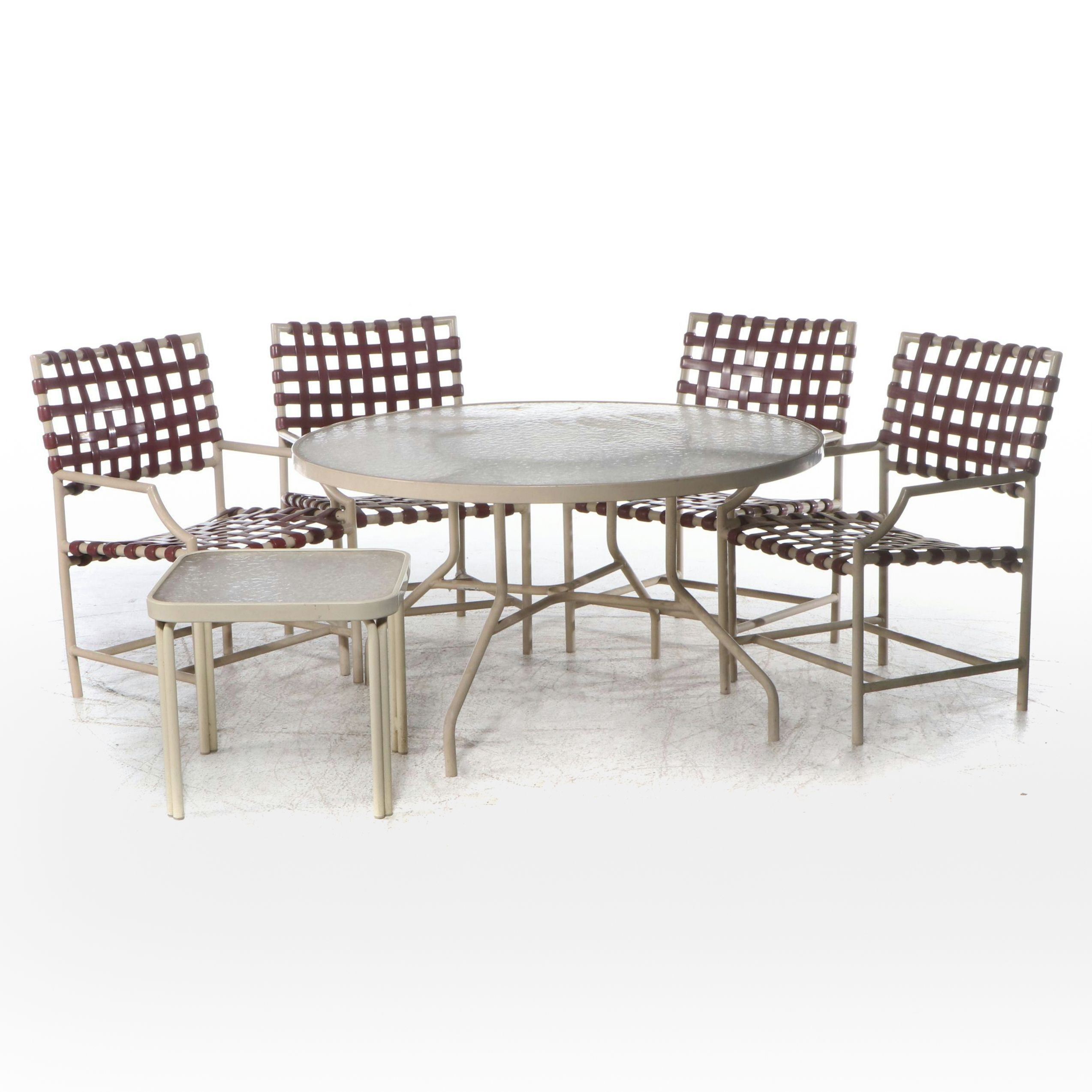 Tropitone Patio Dining Set and Accent Table