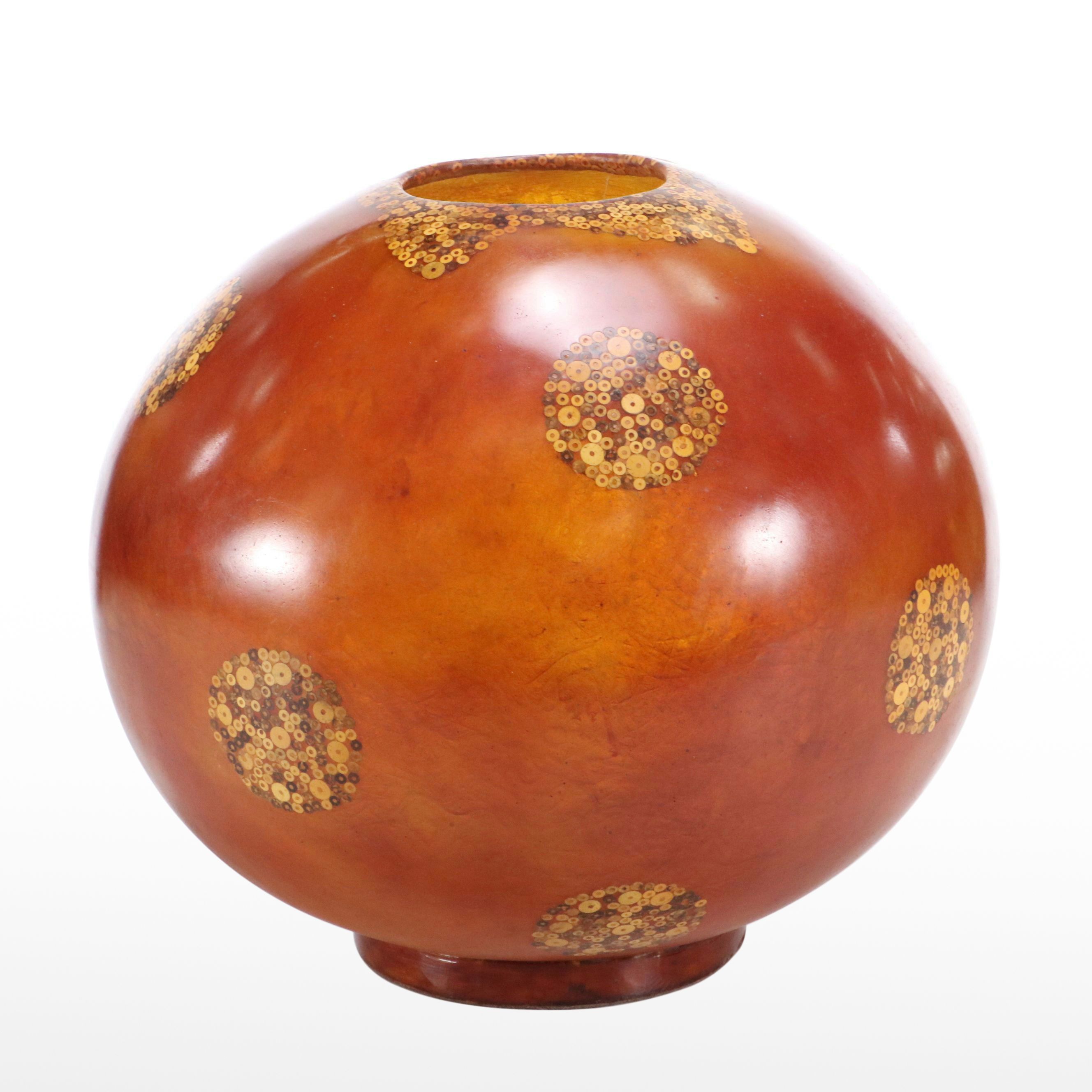 Arhaus Handmade Globe Accent Lamp