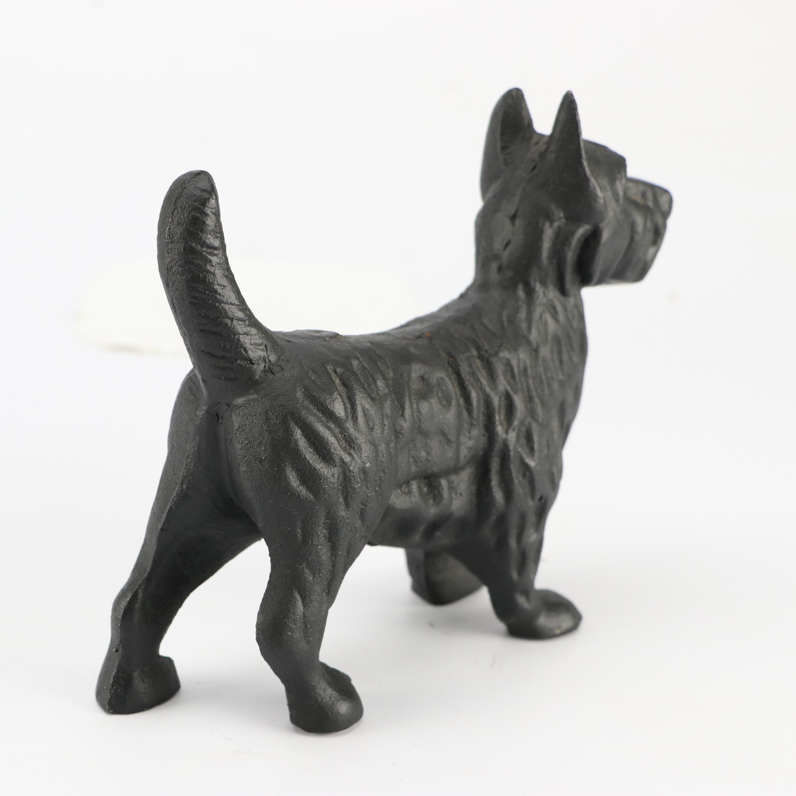 Cast Iron Scottish Terrier Doorstops, 20th Century