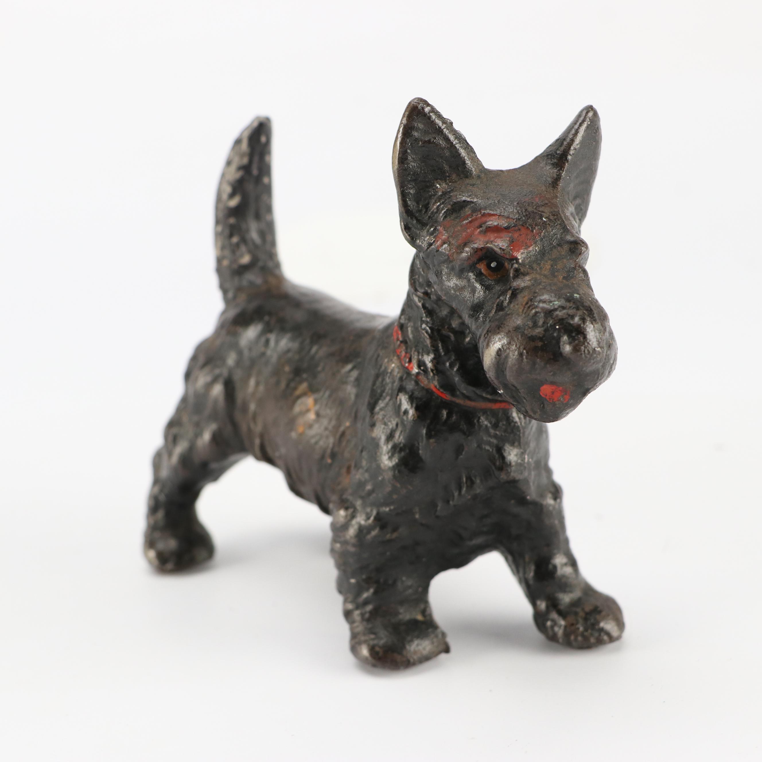 Cast Iron Scottish Terrier Doorstops, 20th Century