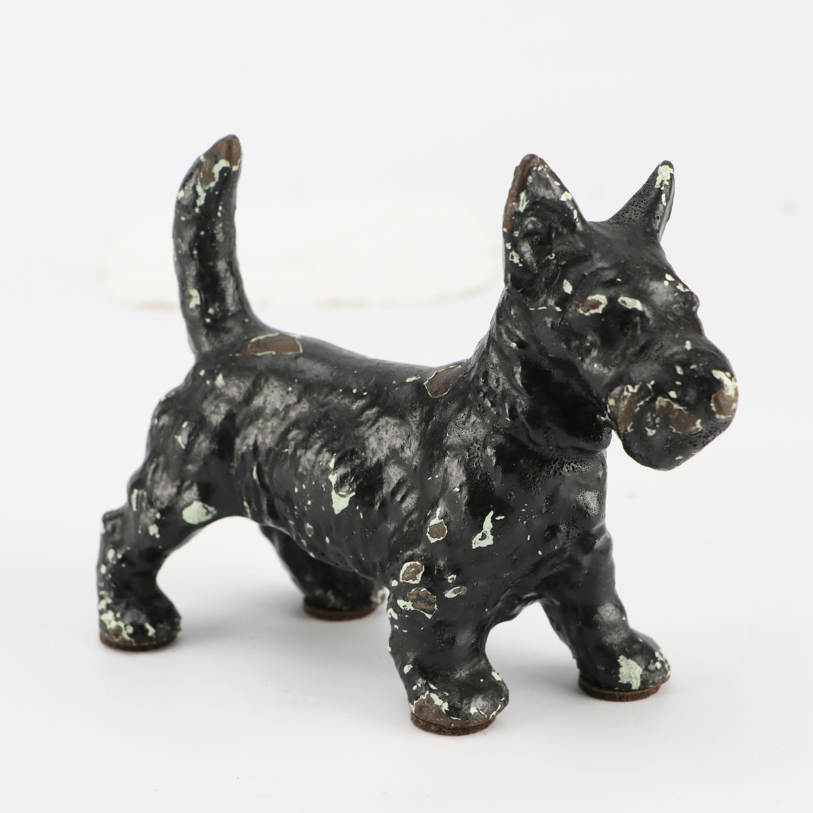 Cast Iron Scottish Terrier Doorstops, 20th Century