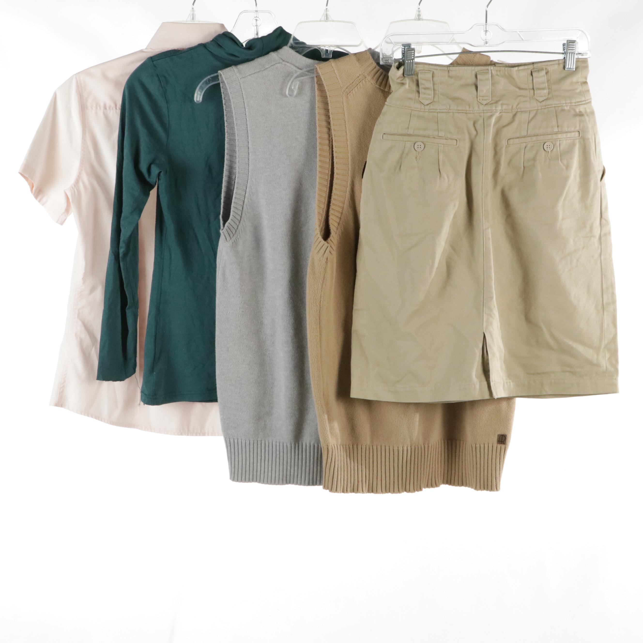 Japanese arCONOMi, Pou Dou Dou Vingt-Trois, and Topvalu Uniform-Style Clothing