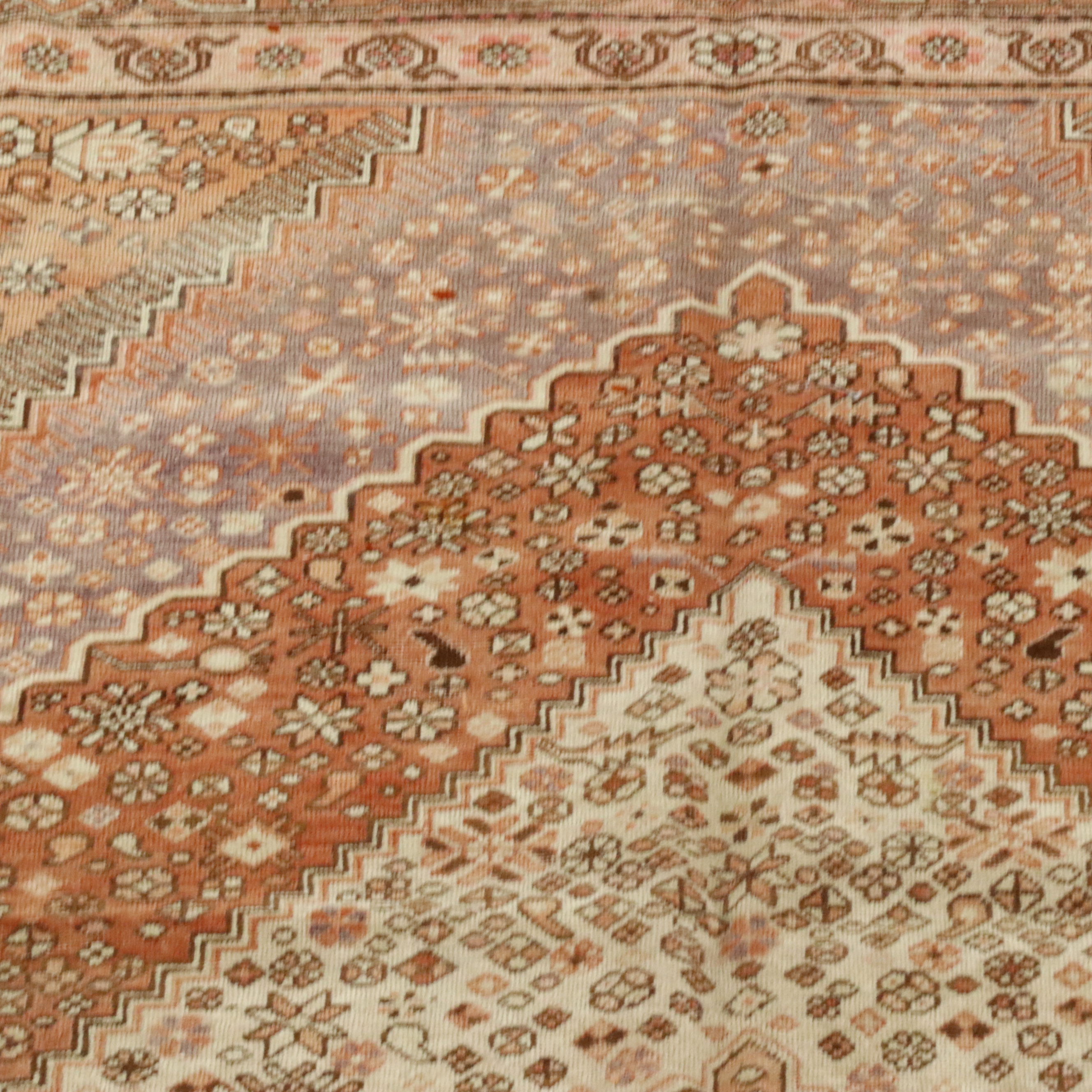 6'5 x 13'5 Hand-Knotted East Turkestan Khotan Long Rug