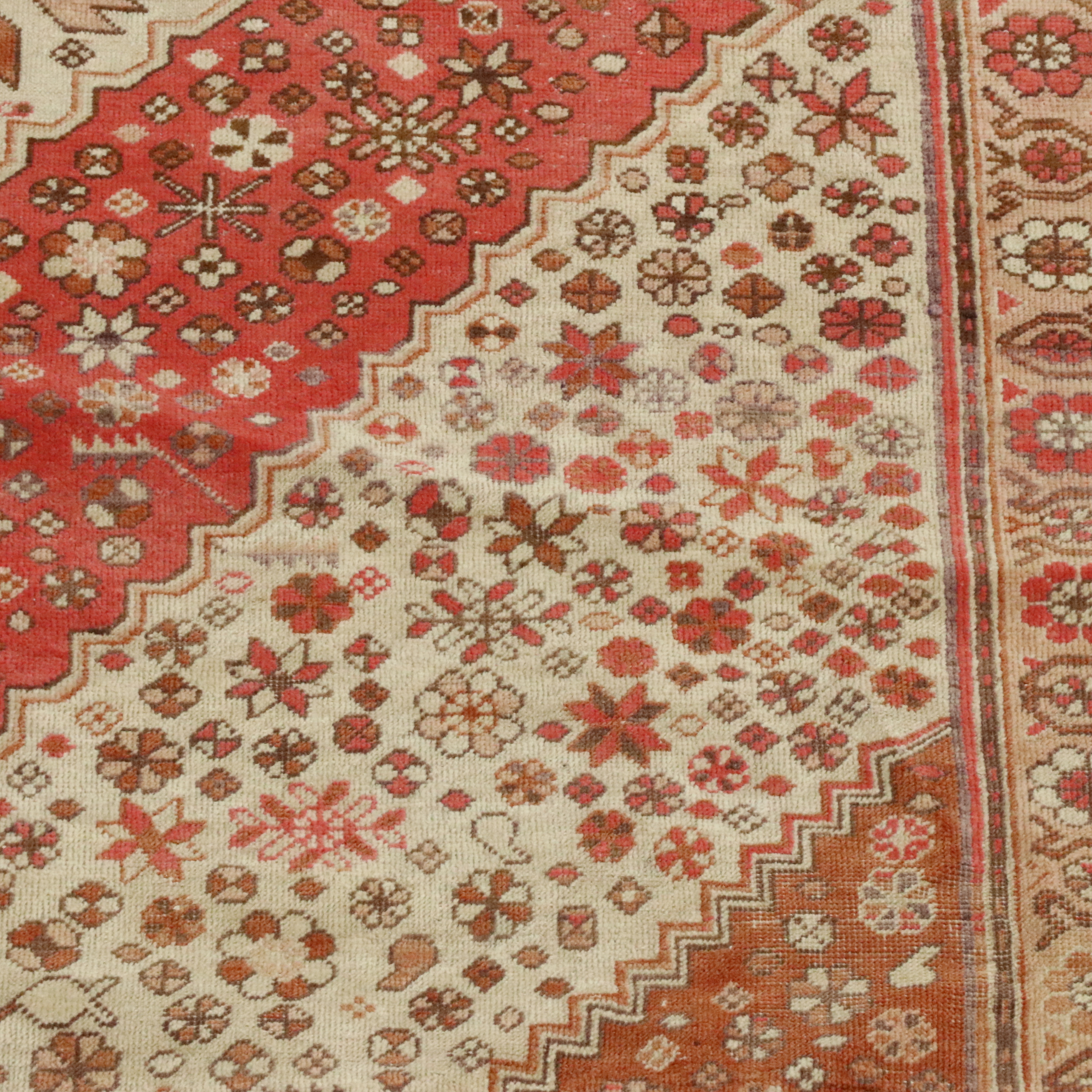 6'5 x 13'5 Hand-Knotted East Turkestan Khotan Long Rug