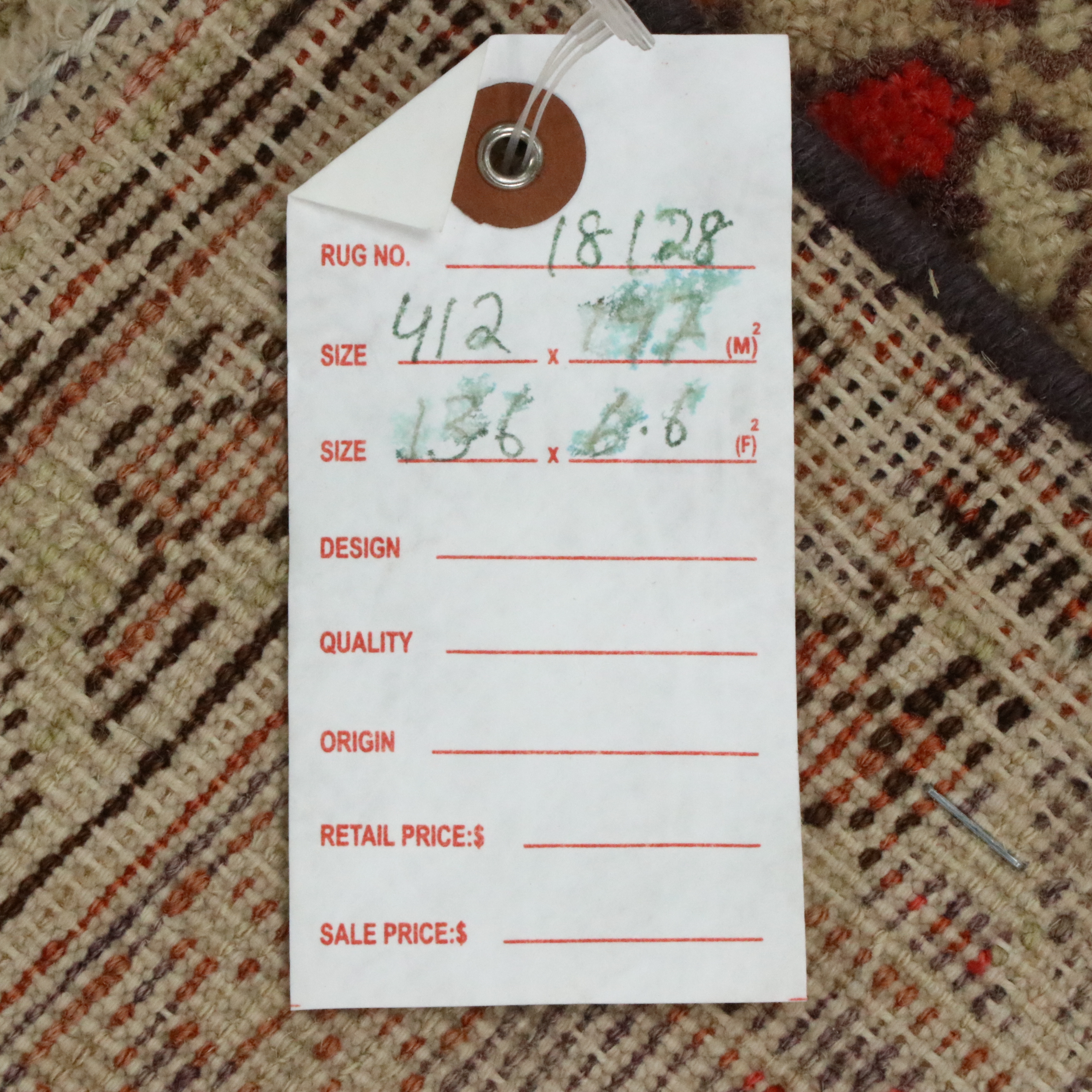 6'5 x 13'5 Hand-Knotted East Turkestan Khotan Long Rug