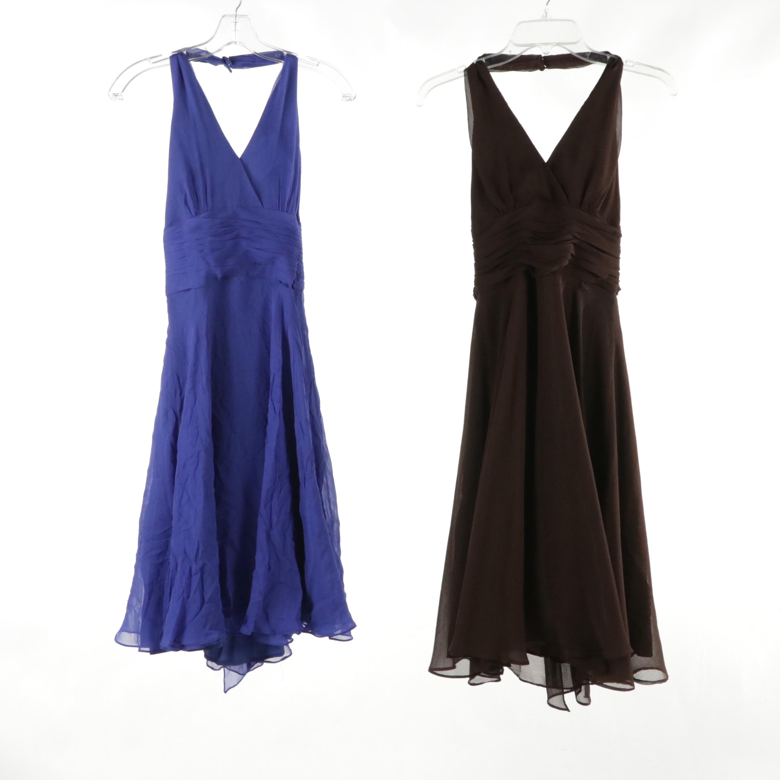 Maggy London and Suzi Chin for Maggy Boutique Ruched Cocktail Dresses