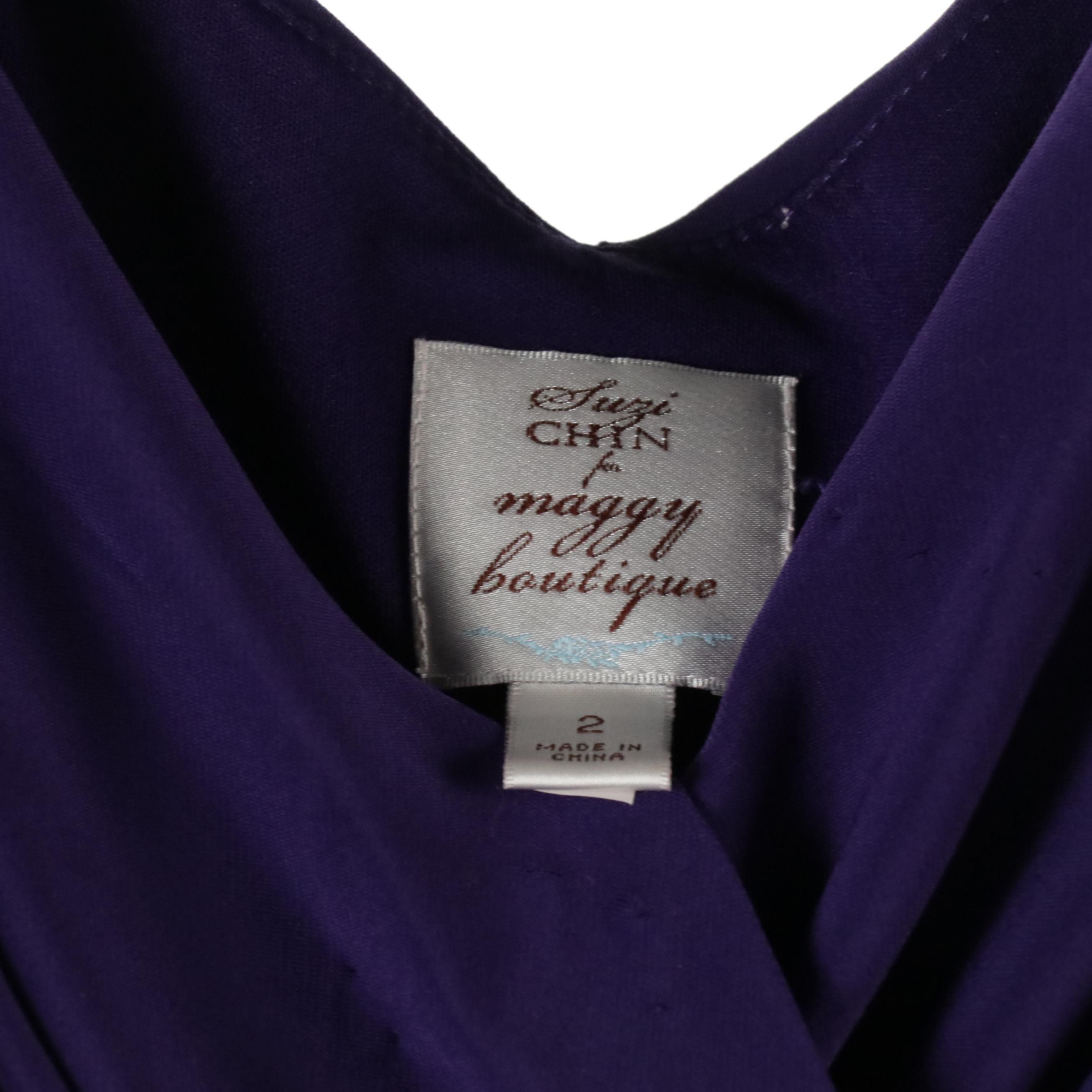 Maggy London and Suzi Chin for Maggy Boutique Ruched Cocktail Dresses