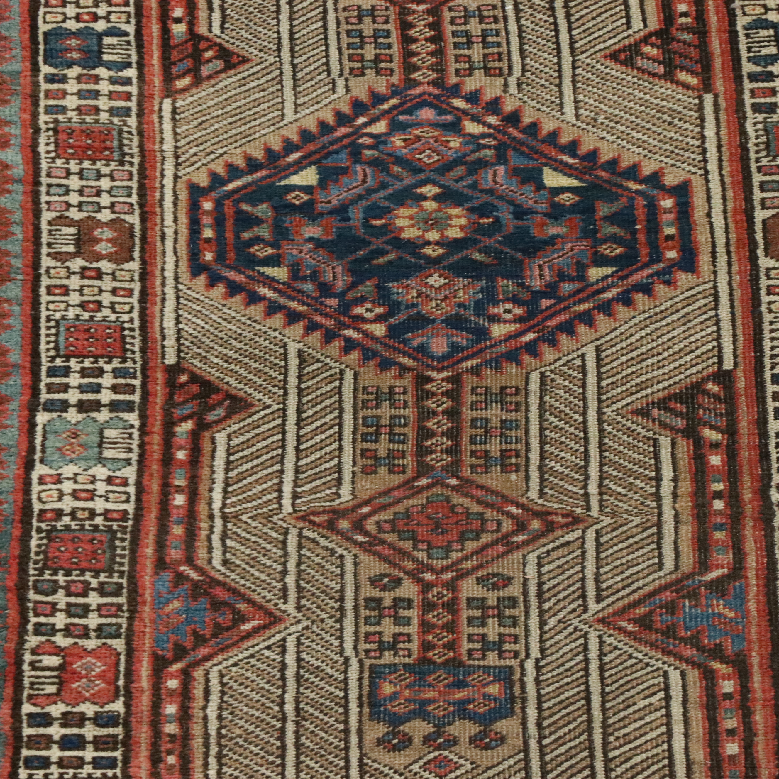 2'11 x 19'2 Hand-Knotted Persian Sarab Carpet Runner