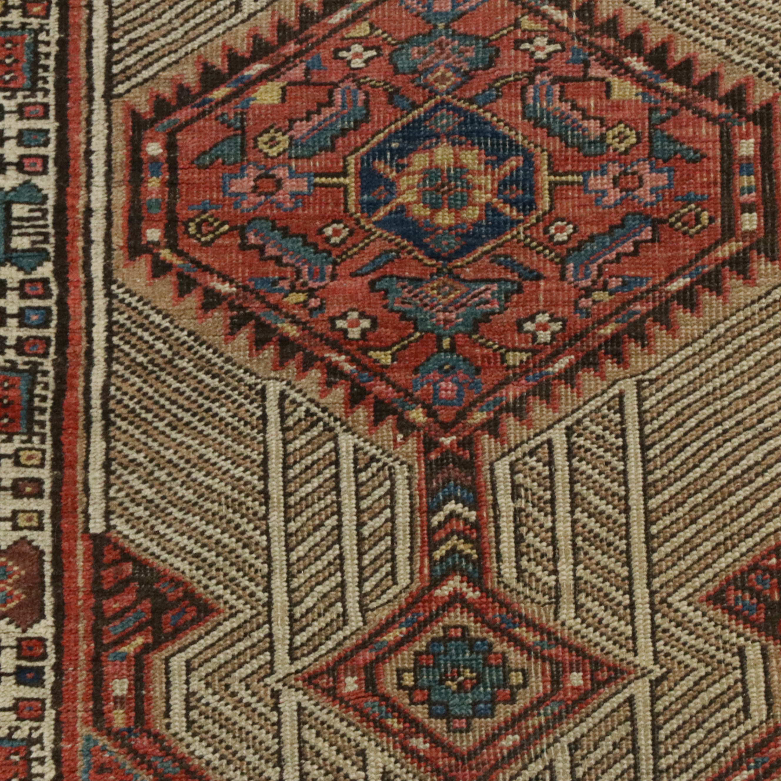 2'11 x 19'2 Hand-Knotted Persian Sarab Carpet Runner