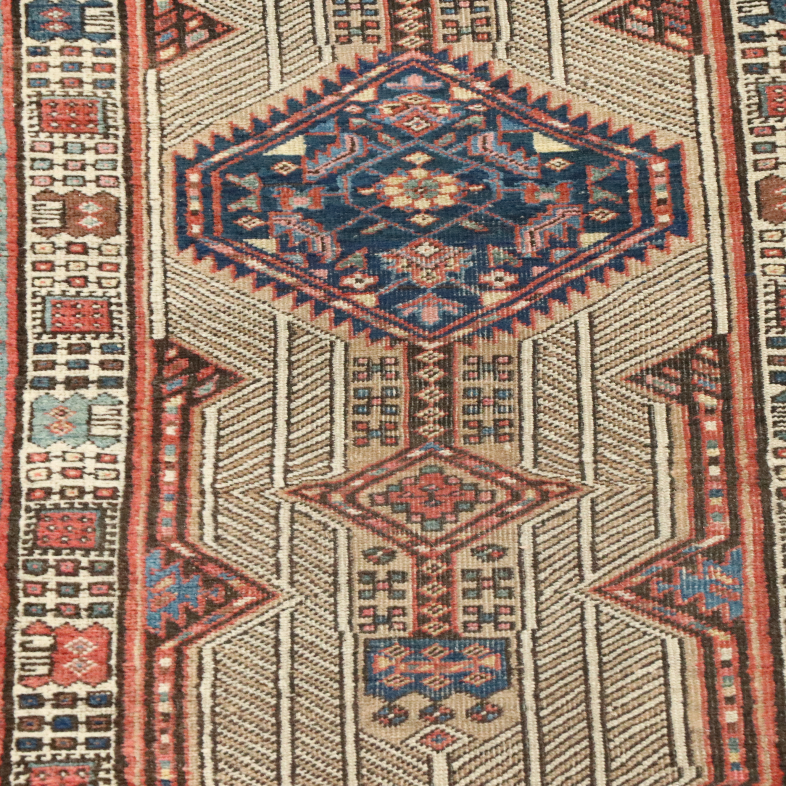 2'11 x 19'2 Hand-Knotted Persian Sarab Carpet Runner