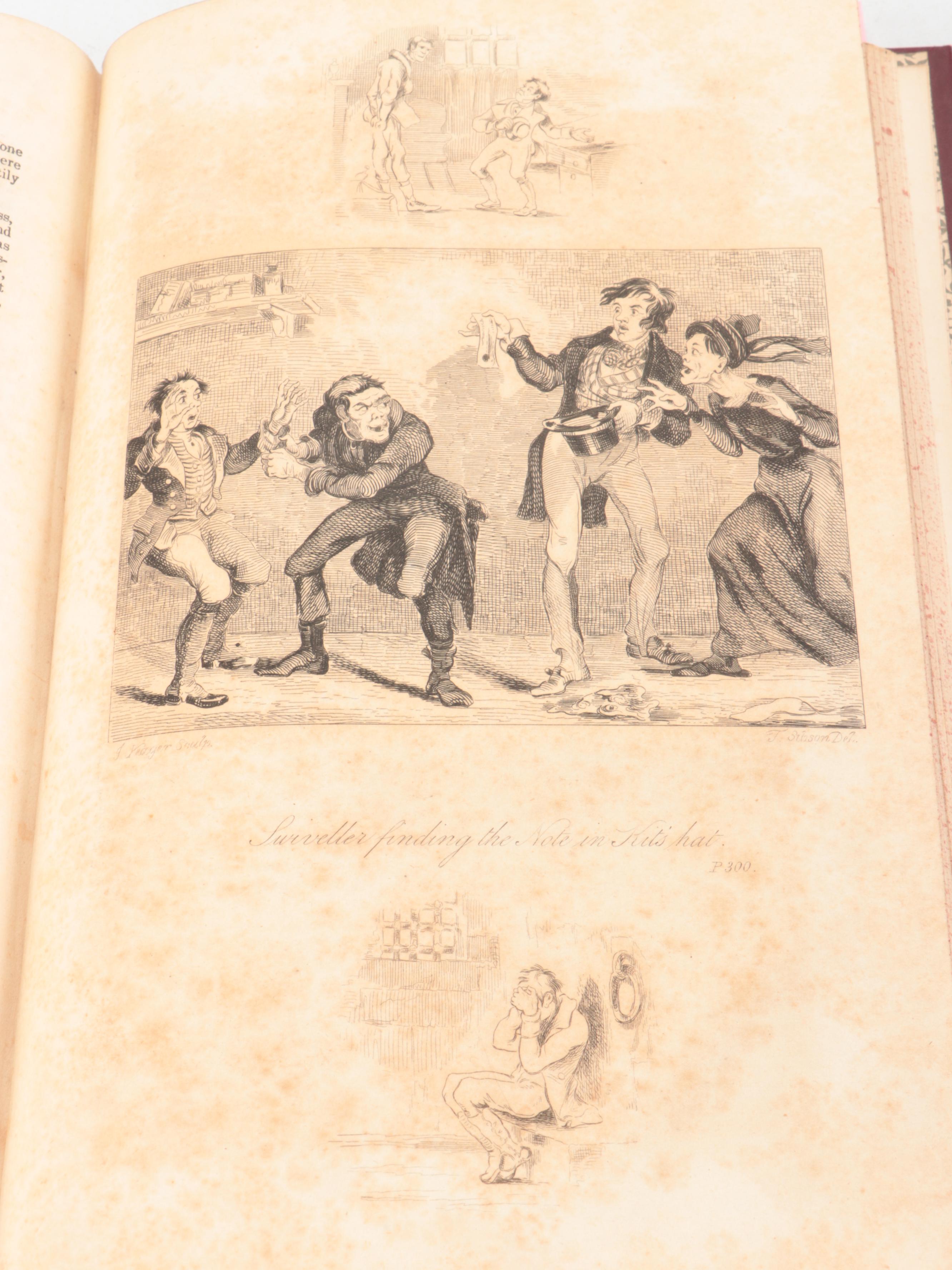 First American Edition "The Old Curiosity Shop" by Charles Dickens, 1841