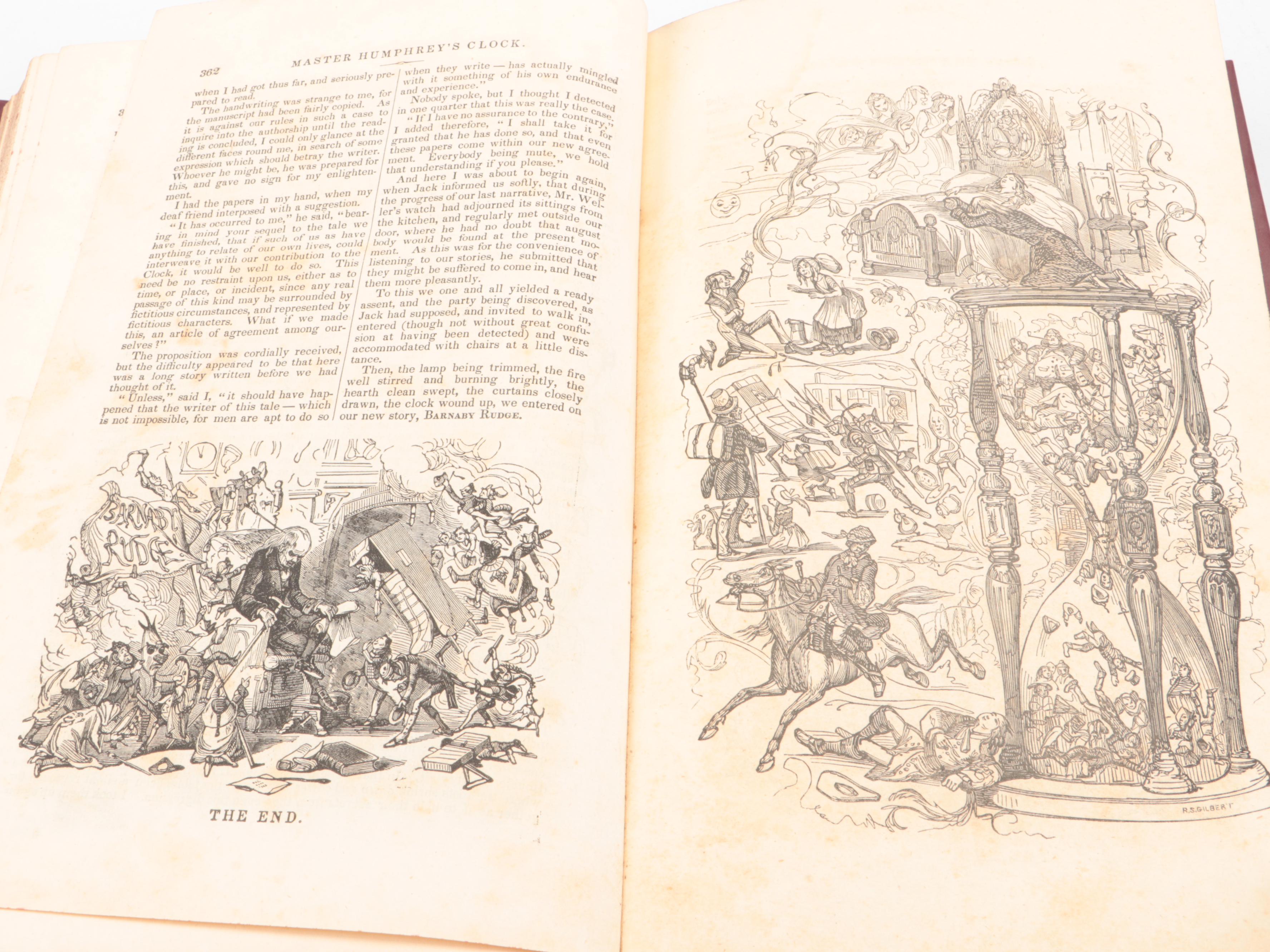 First American Edition "The Old Curiosity Shop" by Charles Dickens, 1841