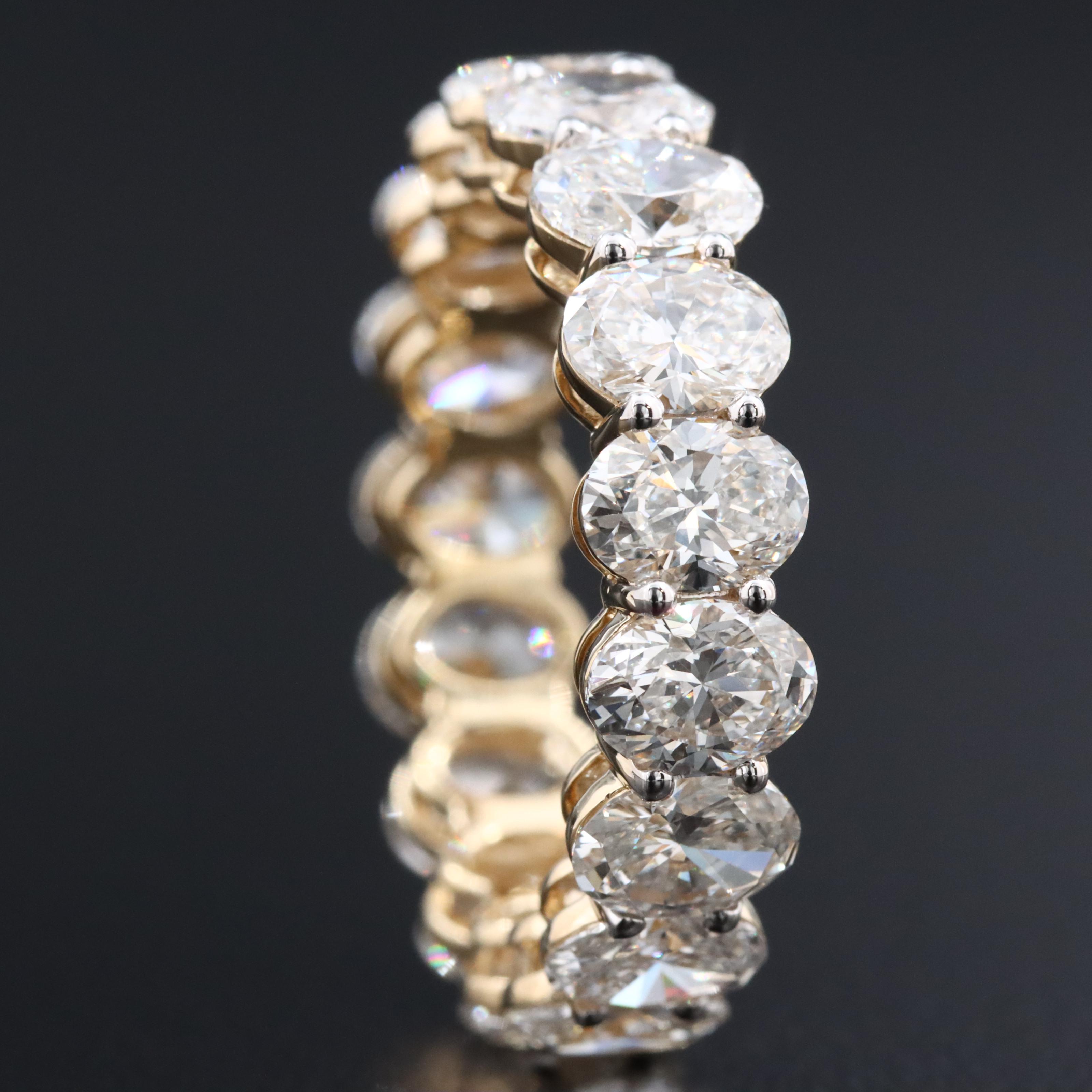 14K 5.31 CTW Lab Grown Diamond Eternity Band