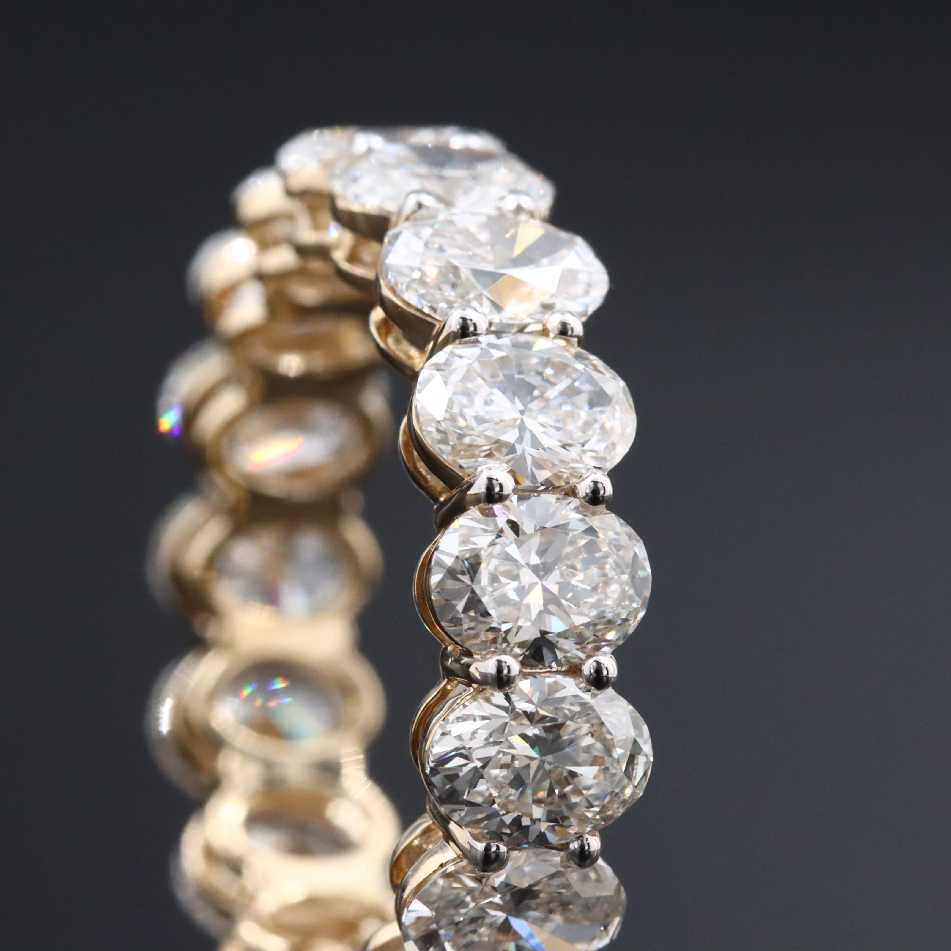 14K 5.31 CTW Lab Grown Diamond Eternity Band