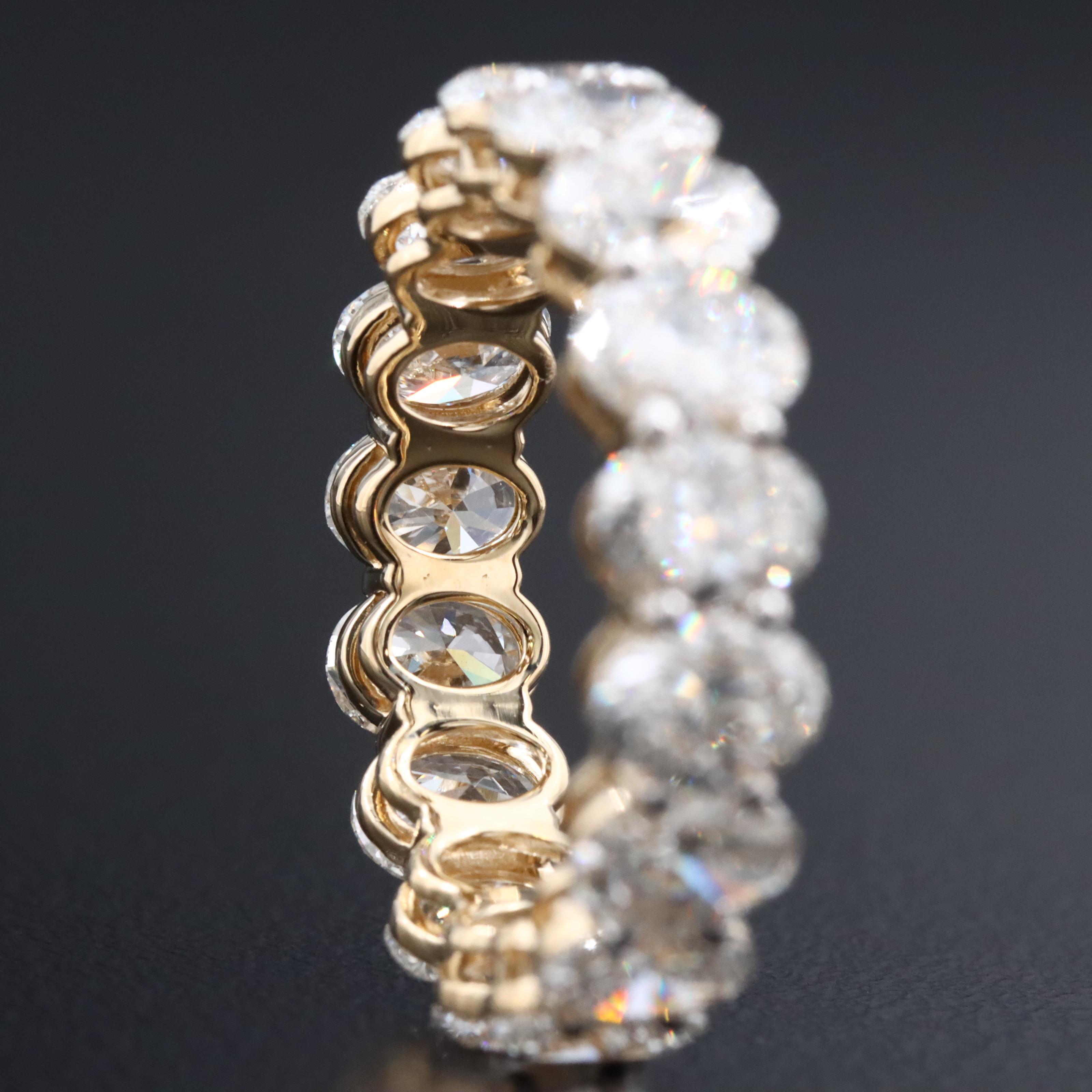 14K 5.31 CTW Lab Grown Diamond Eternity Band