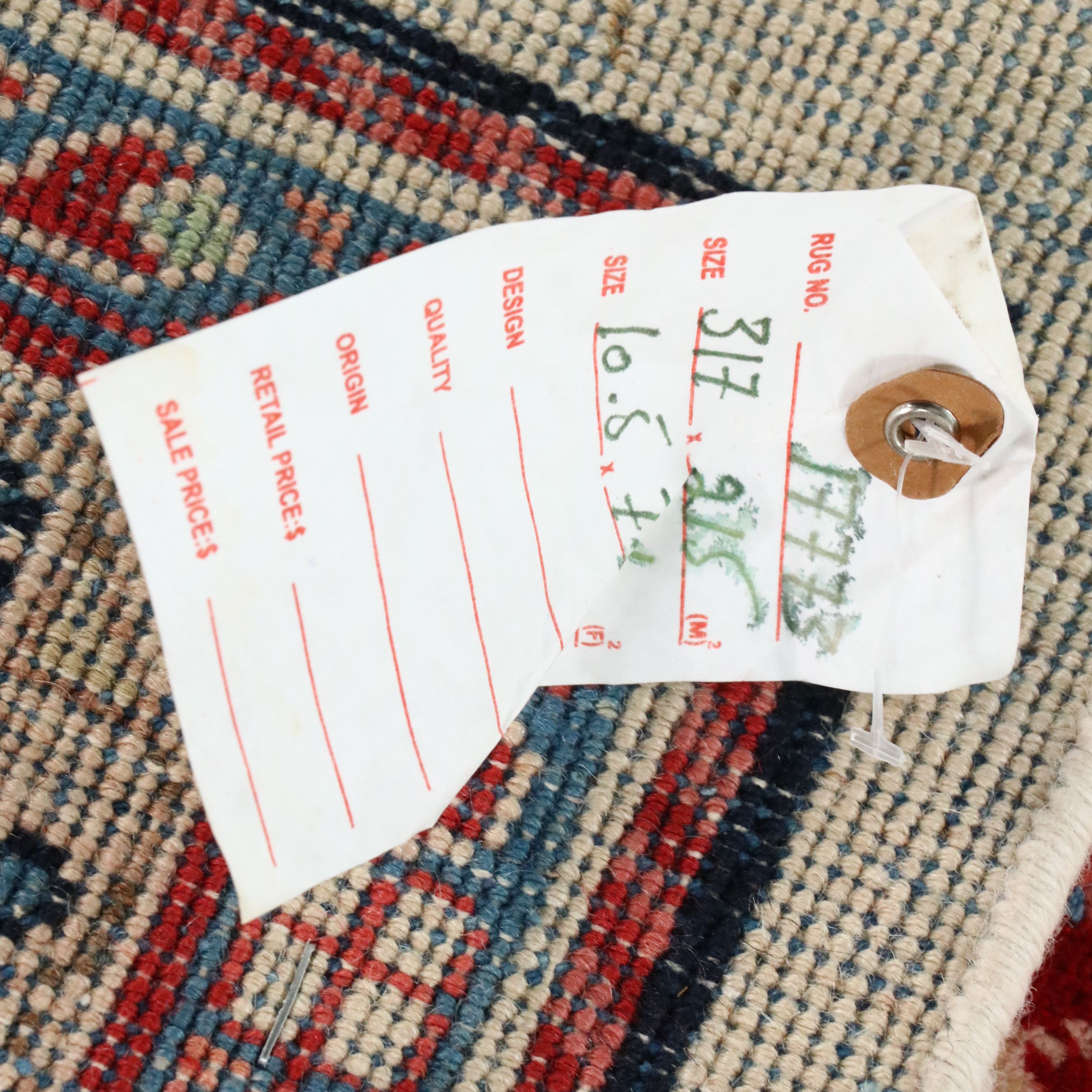 7' x 10'5 Hand-Knotted Persian Kerman Area Rug