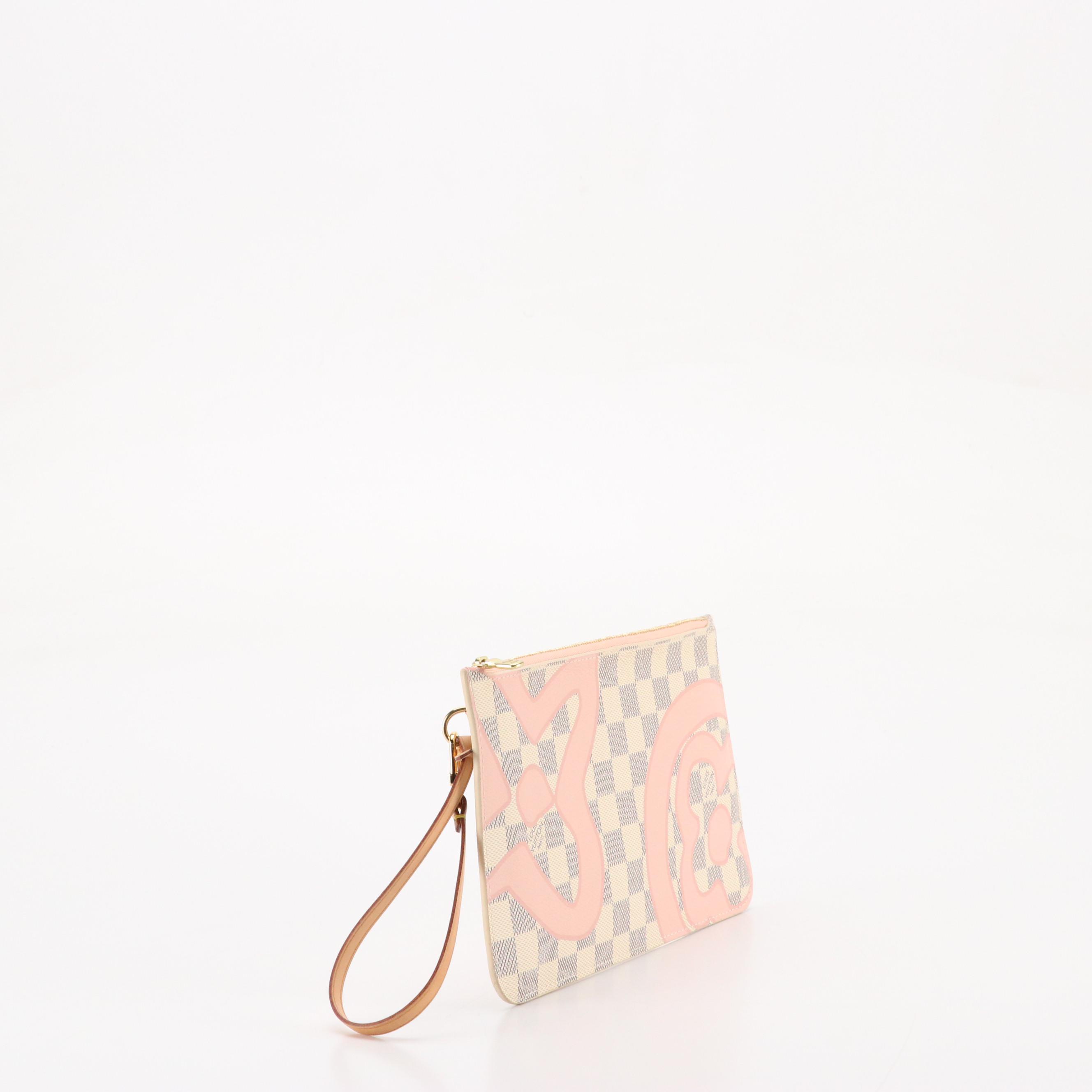 Louis Vuitton Neverfull MM/GM Pouch in Limited Edition Damier Azur Tahitienne