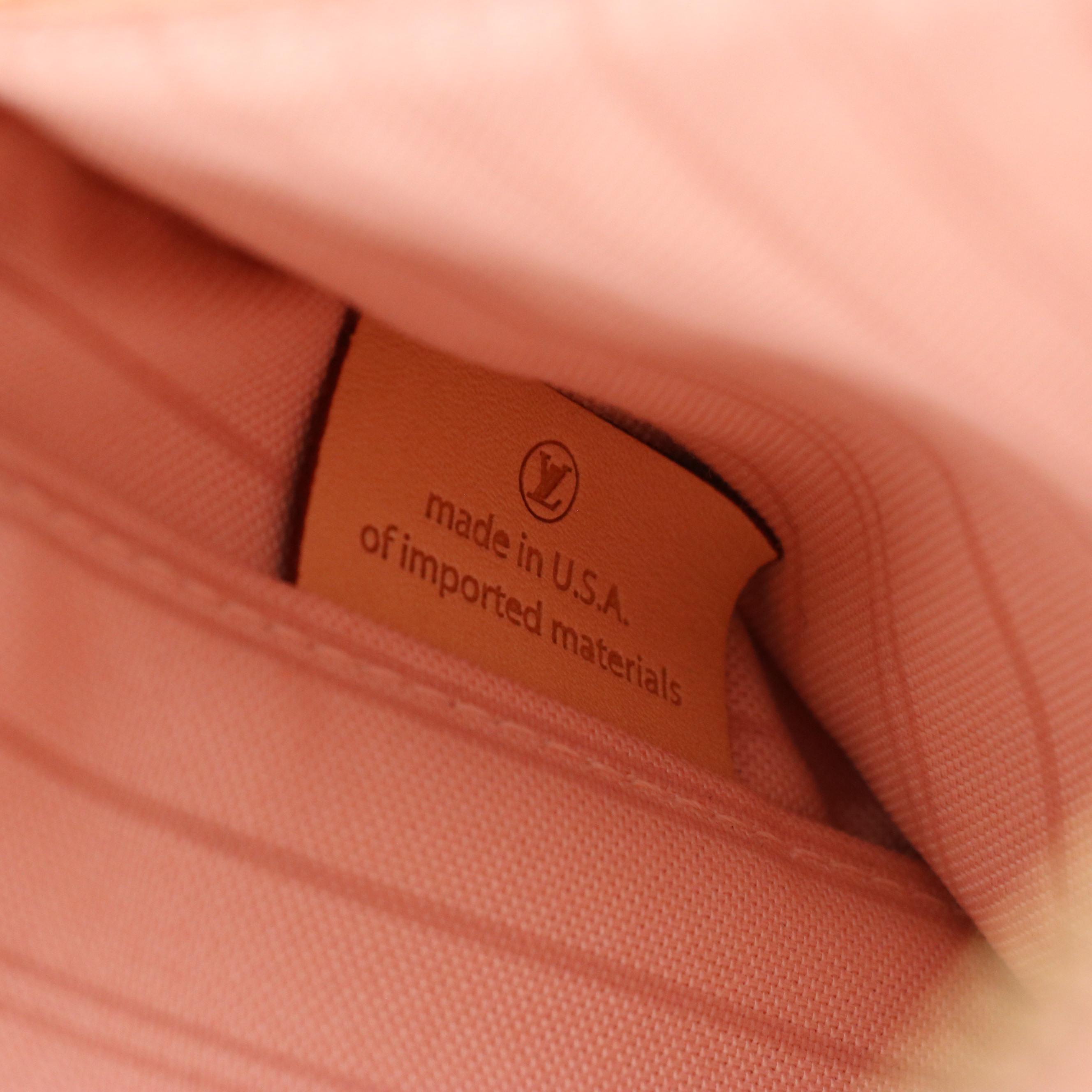 Louis Vuitton Neverfull MM/GM Pouch in Limited Edition Damier Azur Tahitienne