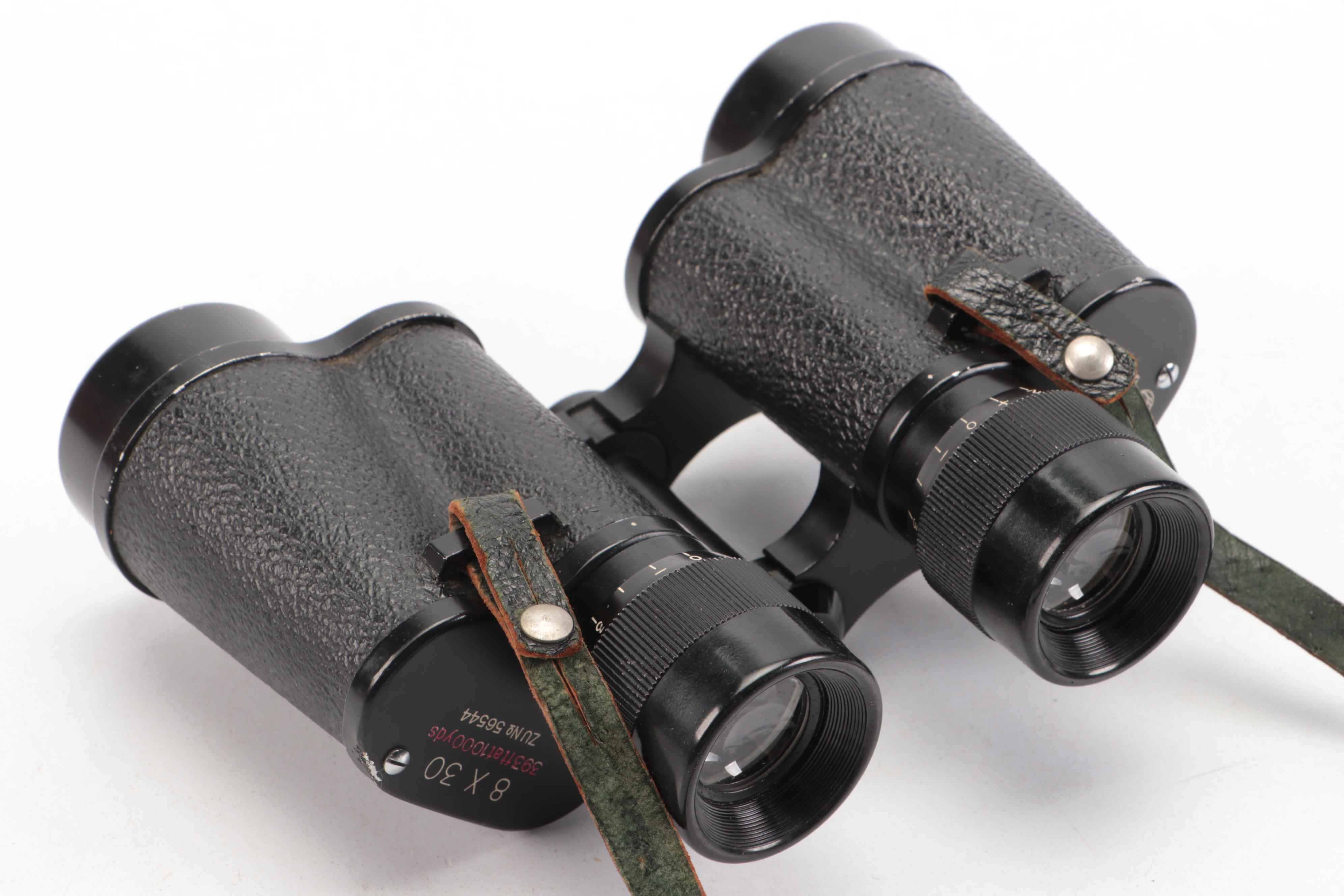 Garmin Automotive GPS and Stellar Binoculars with Leather Carrying Case