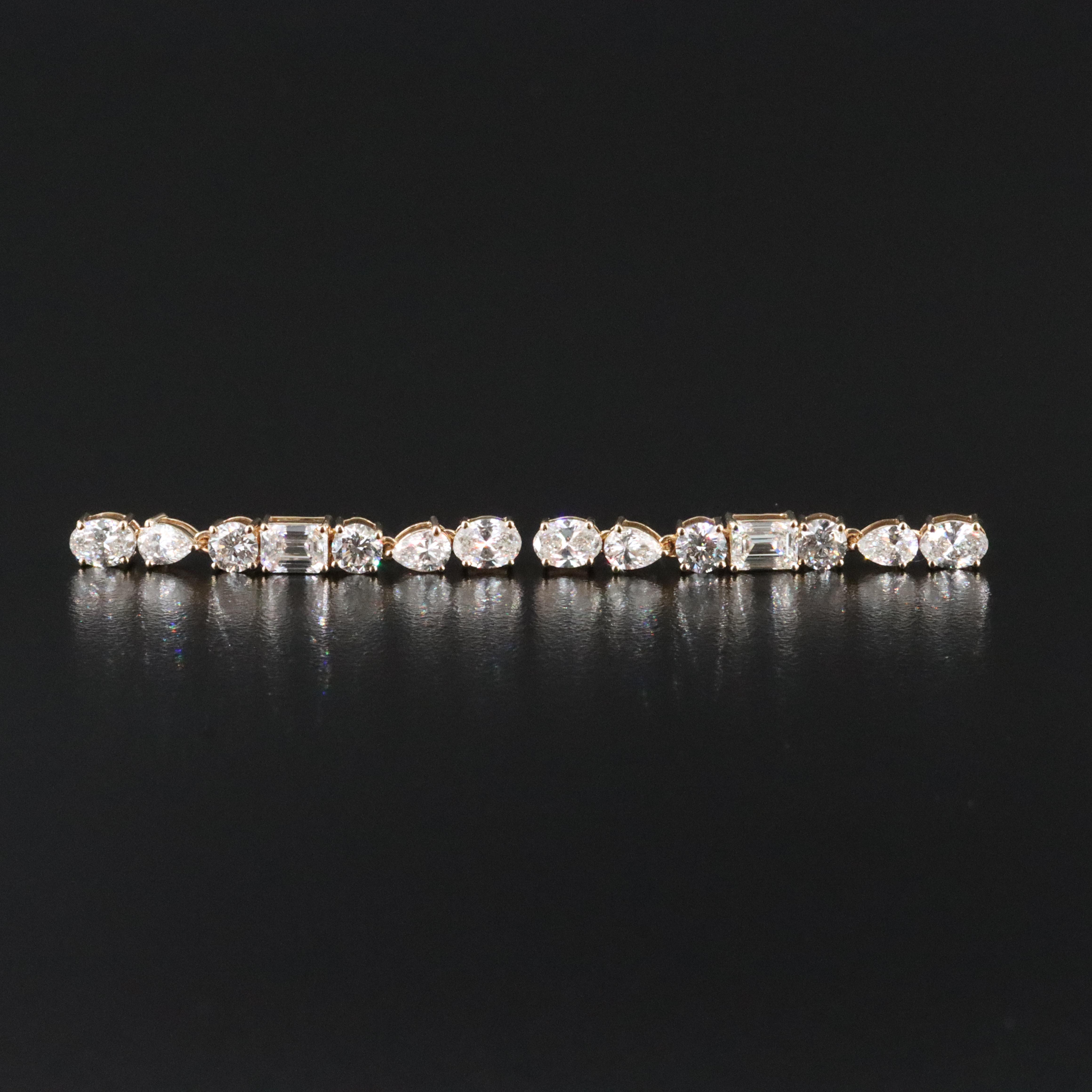 14K 4.64 CTW Lab Grown Diamond Earrings