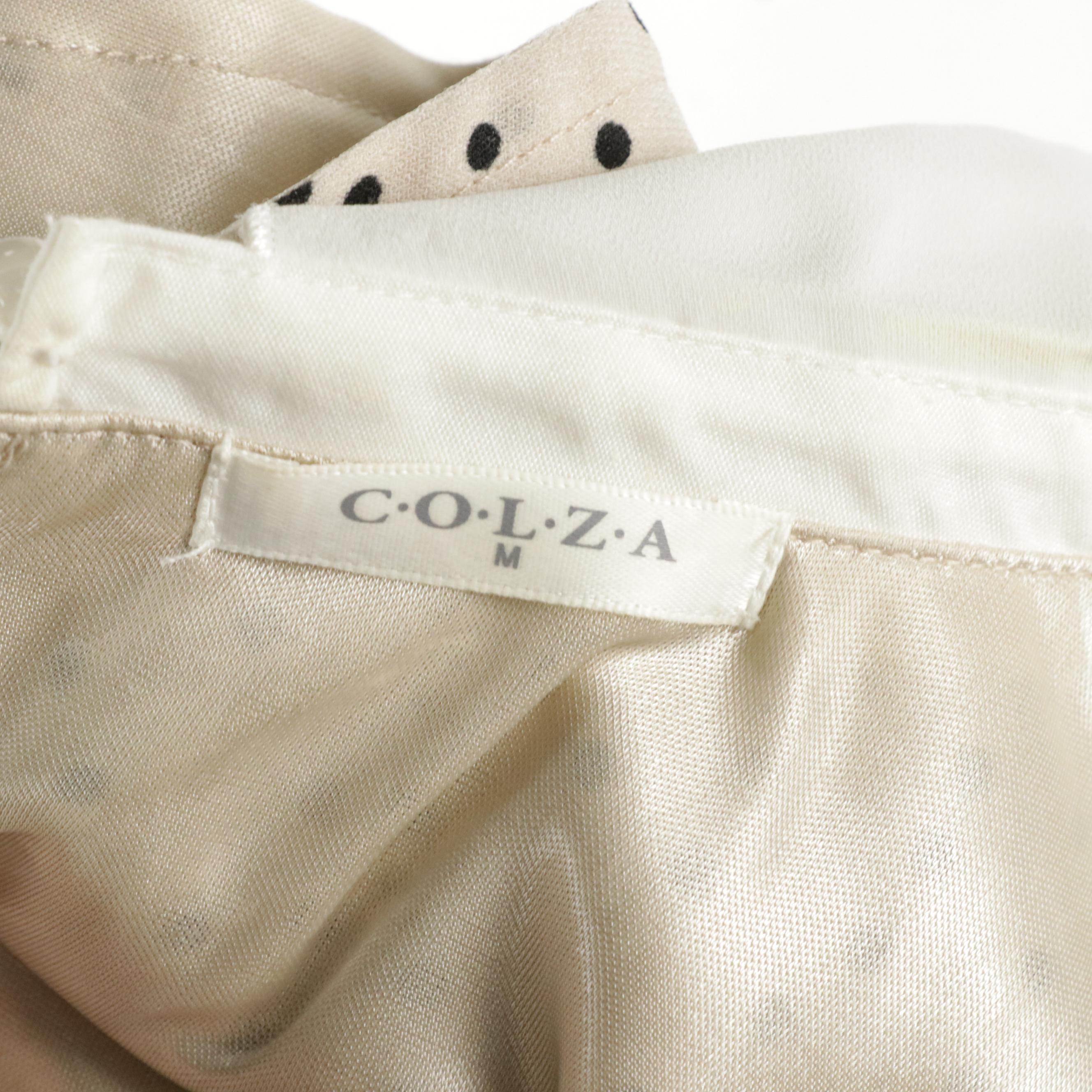 Girl's Japanese Majestic Legon and Colza Dot Print Collared Dresses