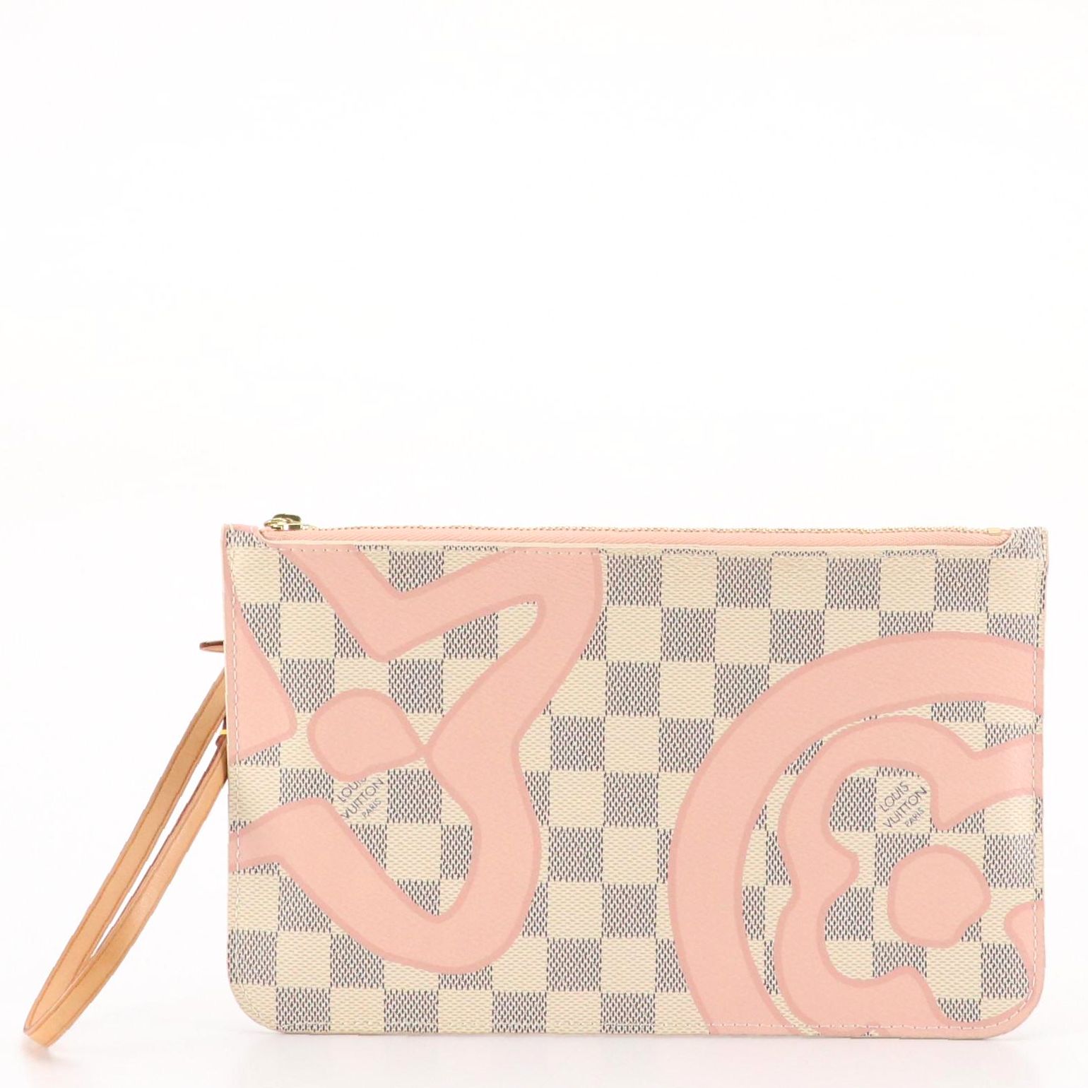 Louis Vuitton Neverfull MM/GM Pouch in Limited Edition Damier Azur Tahitienne