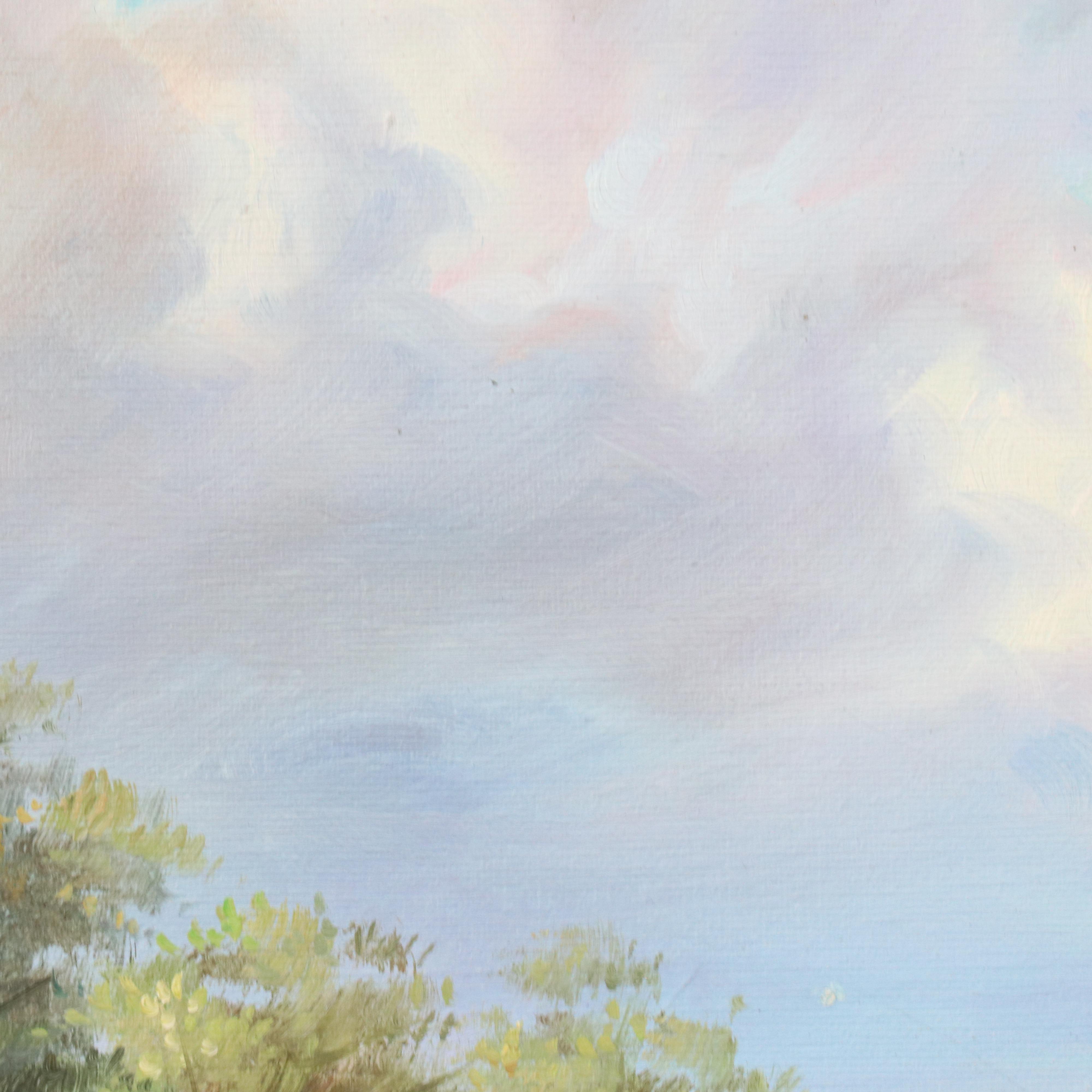 Farmyard Genre Oil Painting After John Frederick Herring Jr.