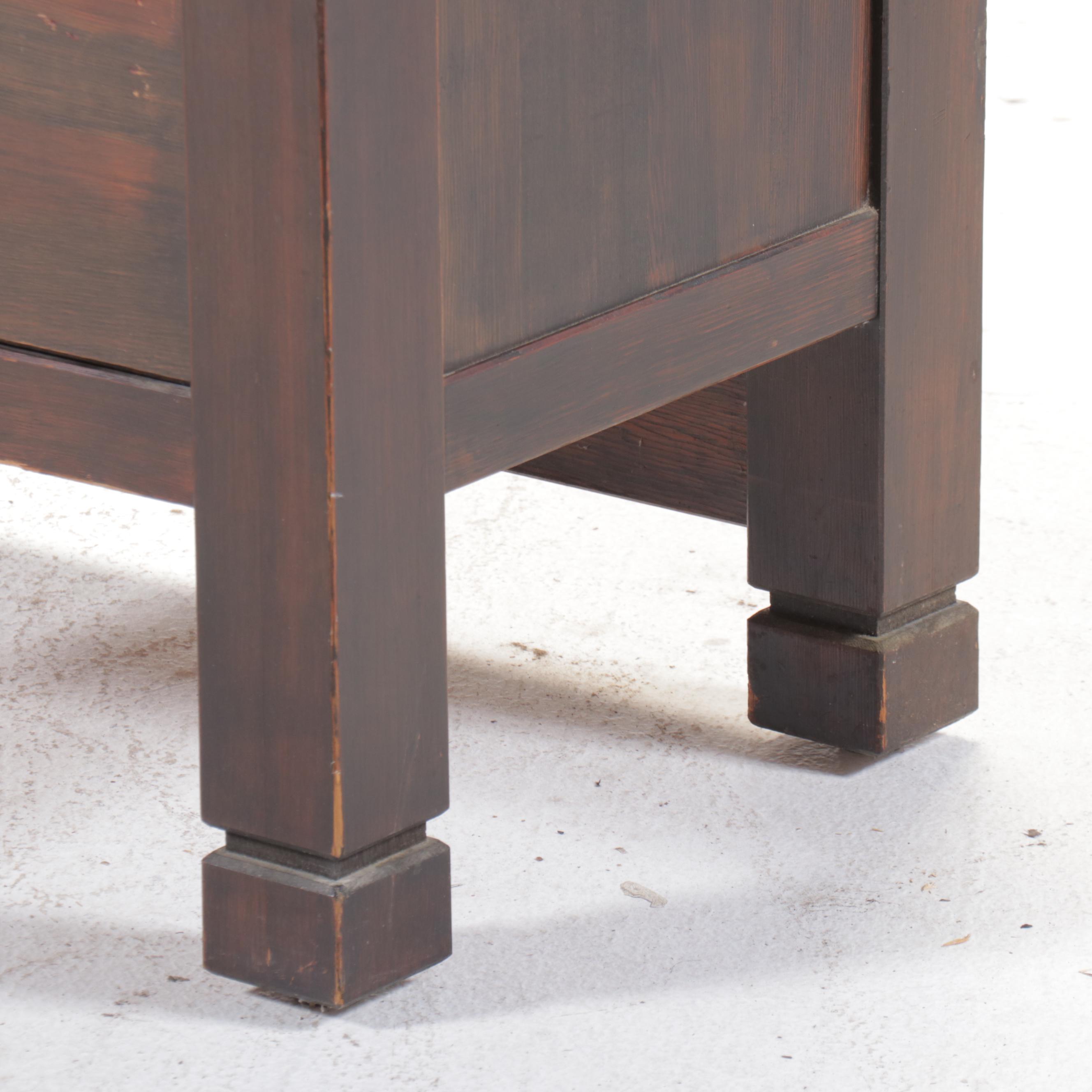 Klaus Rausch for Rausch Collection "St. Moritz" Brutalist Collection Headboard