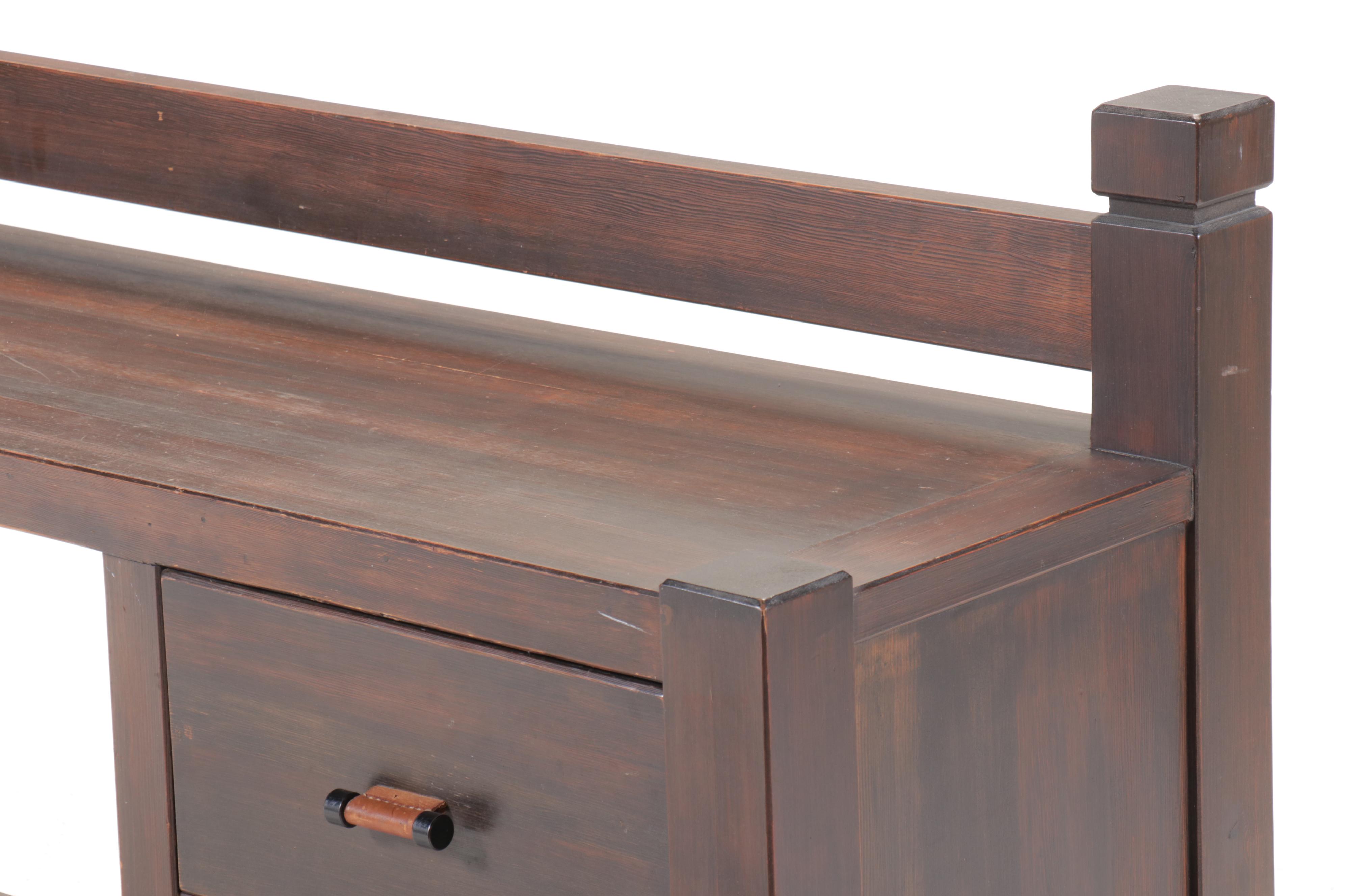 Klaus Rausch for Rausch Collection "St. Moritz" Brutalist Collection Headboard