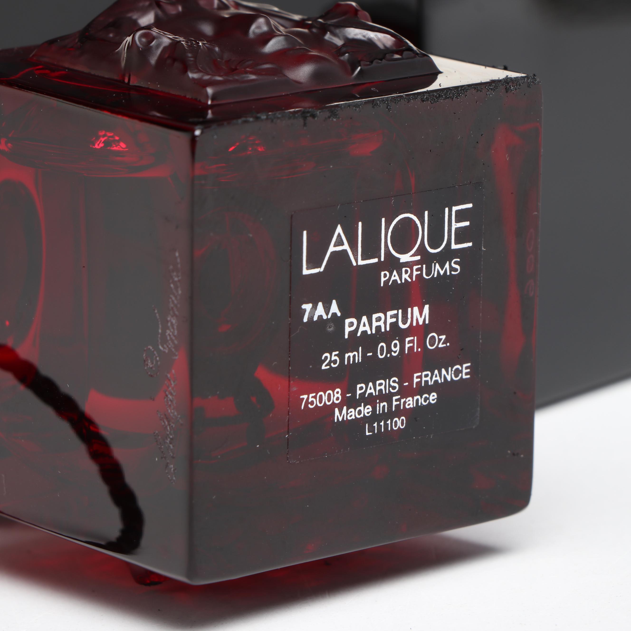 Lalique "Le Parfum" Eau de Parfum pour Femme Crystal Perfume Bottle