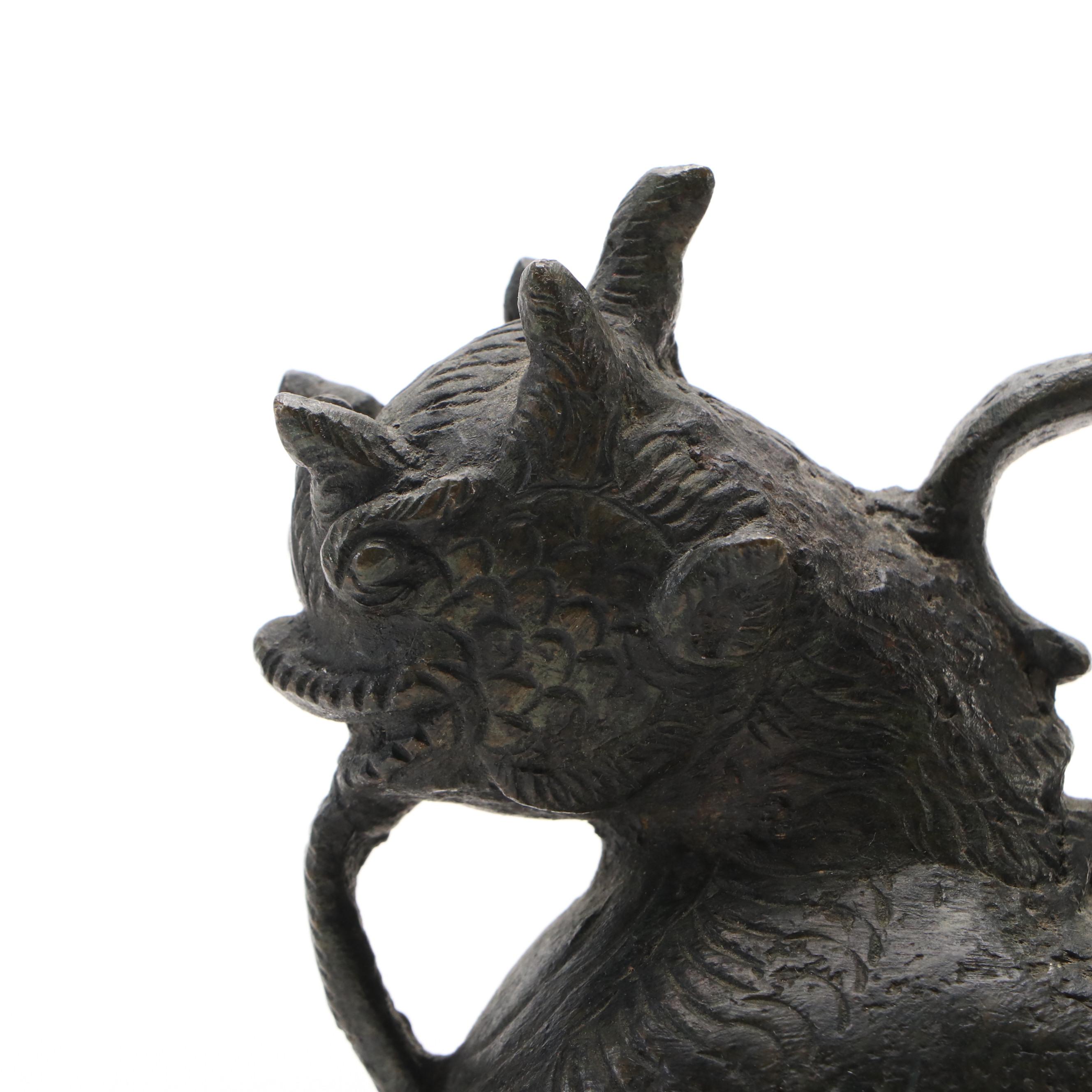 Southeast Asian Bronzed Metal Opium Weights