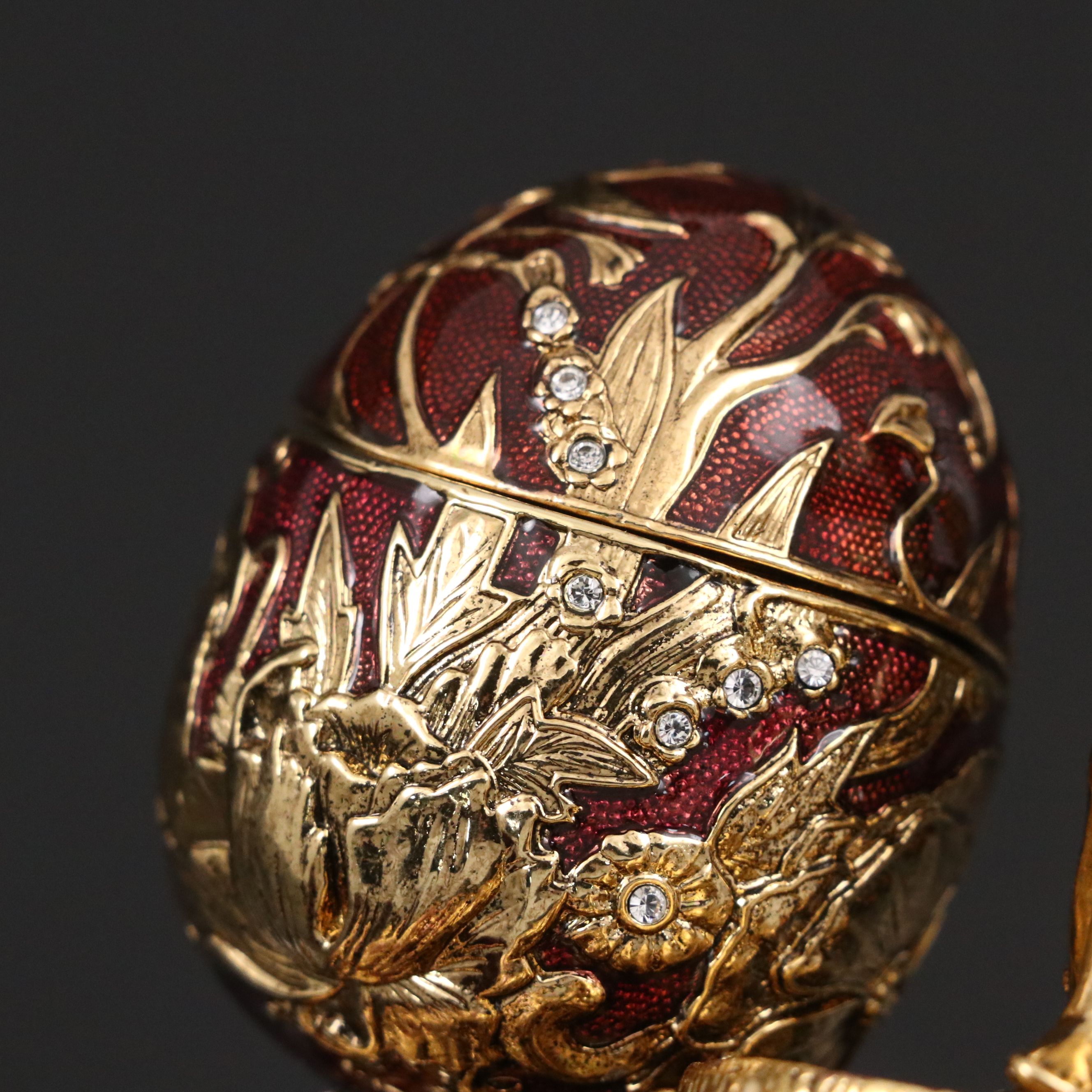 Edgar Berebi "Puck" Enameled Brass Figurine