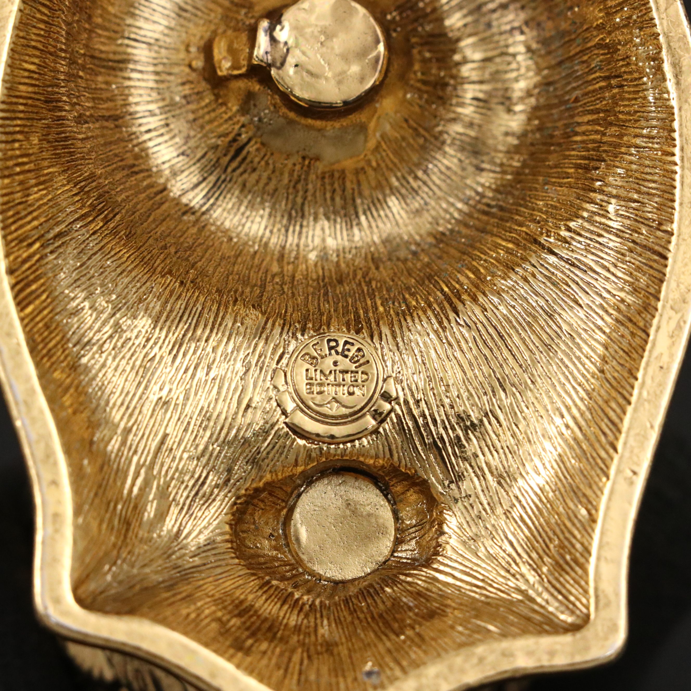 Edgar Berebi "Puck" Enameled Brass Figurine