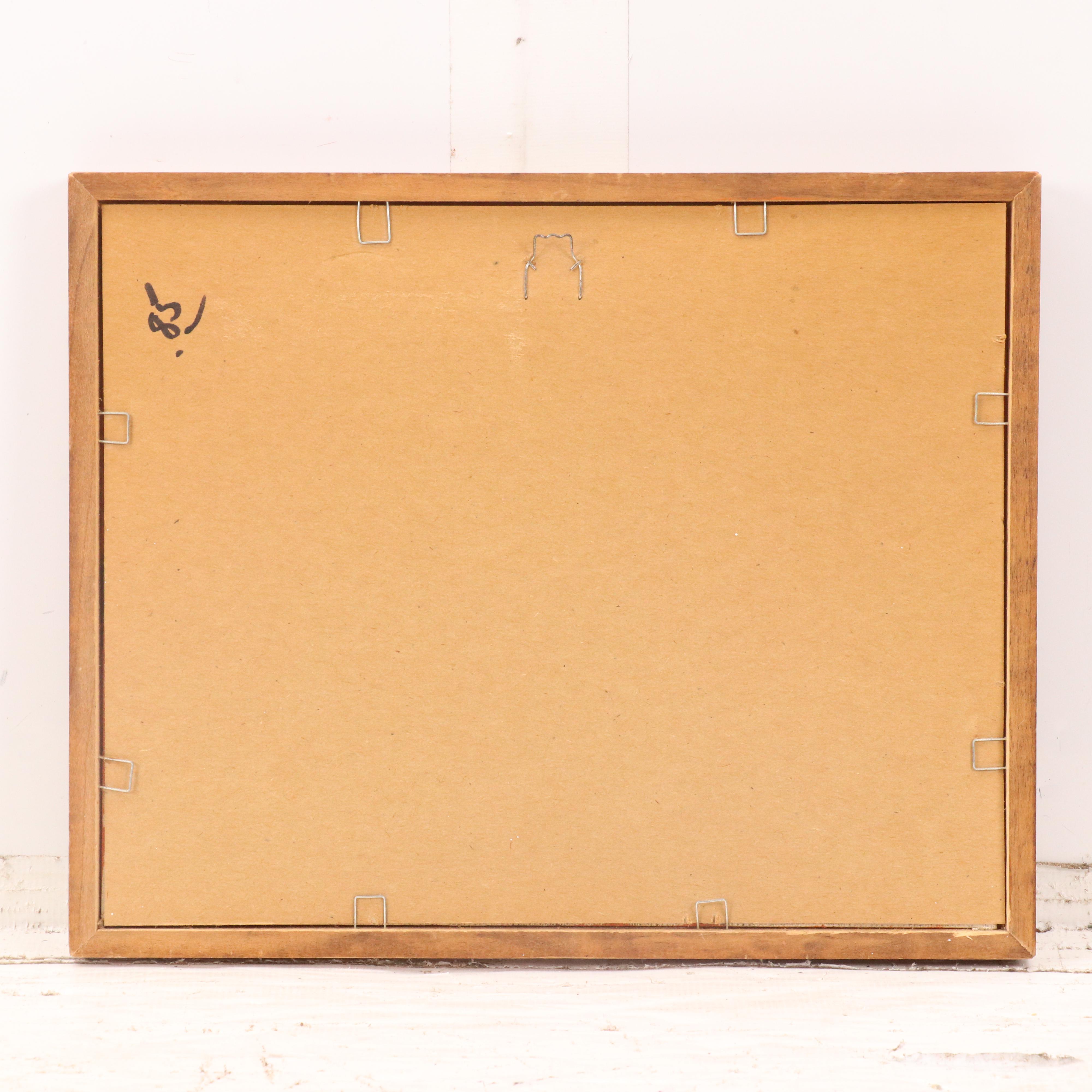 Coastal Residential Landscape Oil Painting