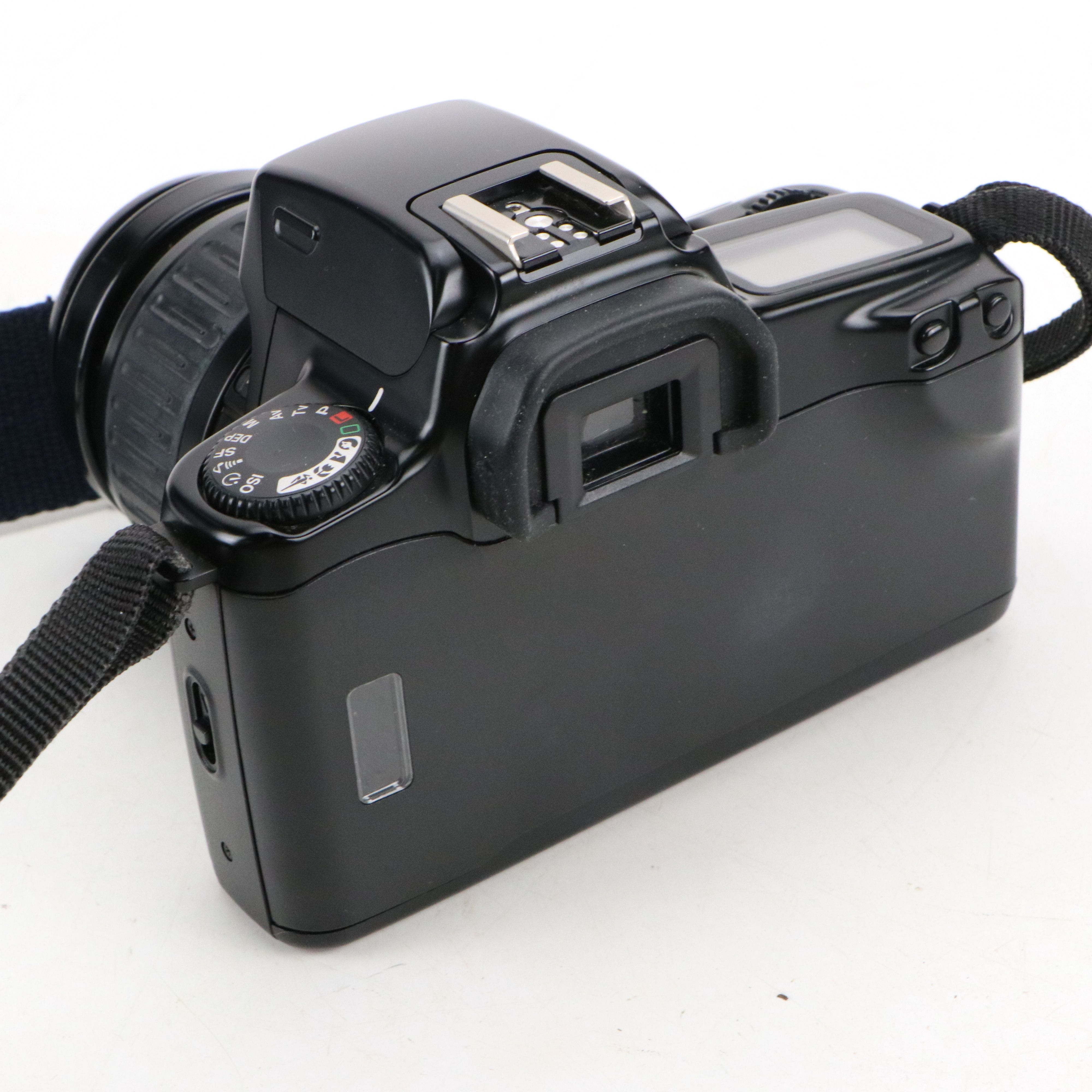 Canon Eos and Yashica MG-1 Still Cameras with Additional Accessories