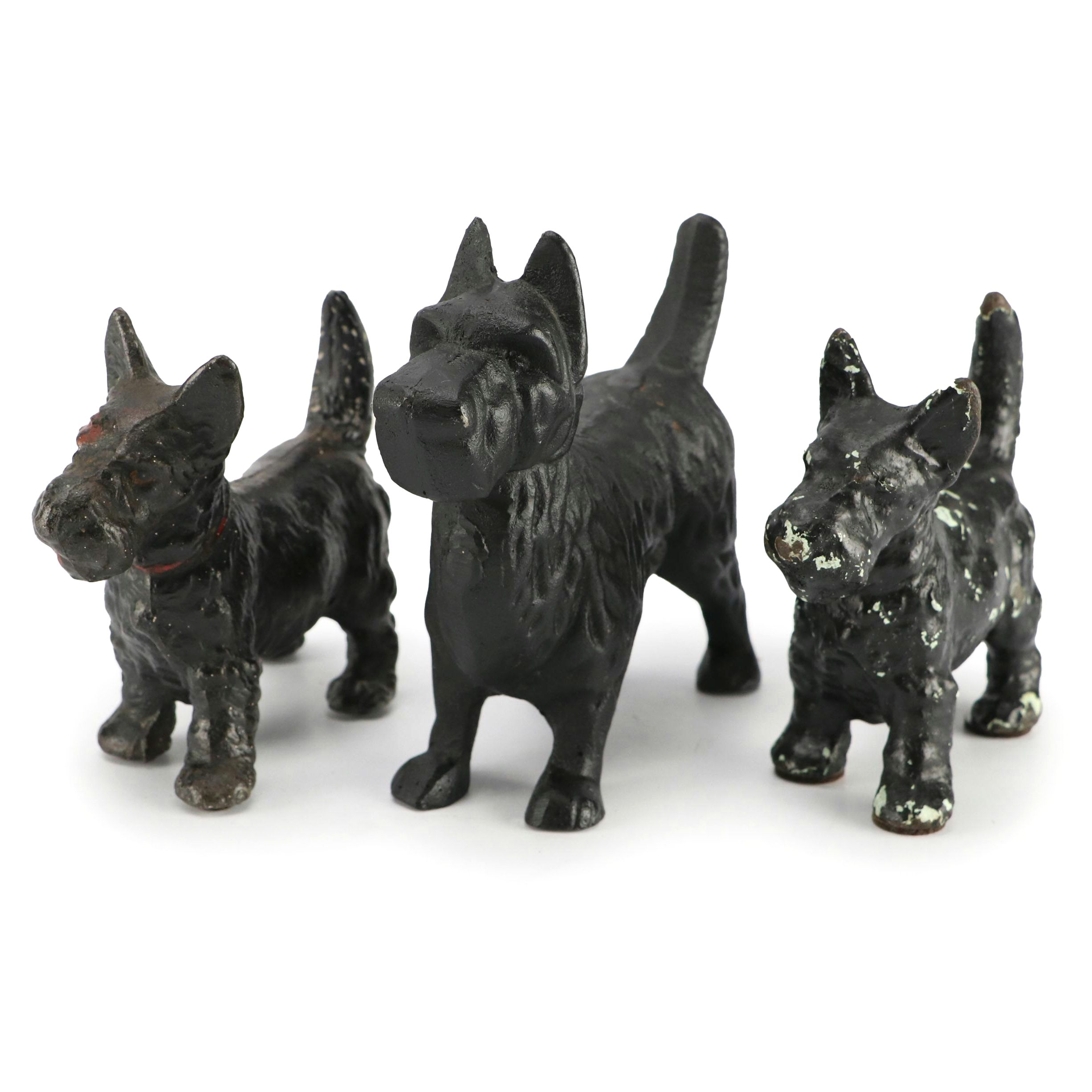 Cast Iron Scottish Terrier Doorstops, 20th Century