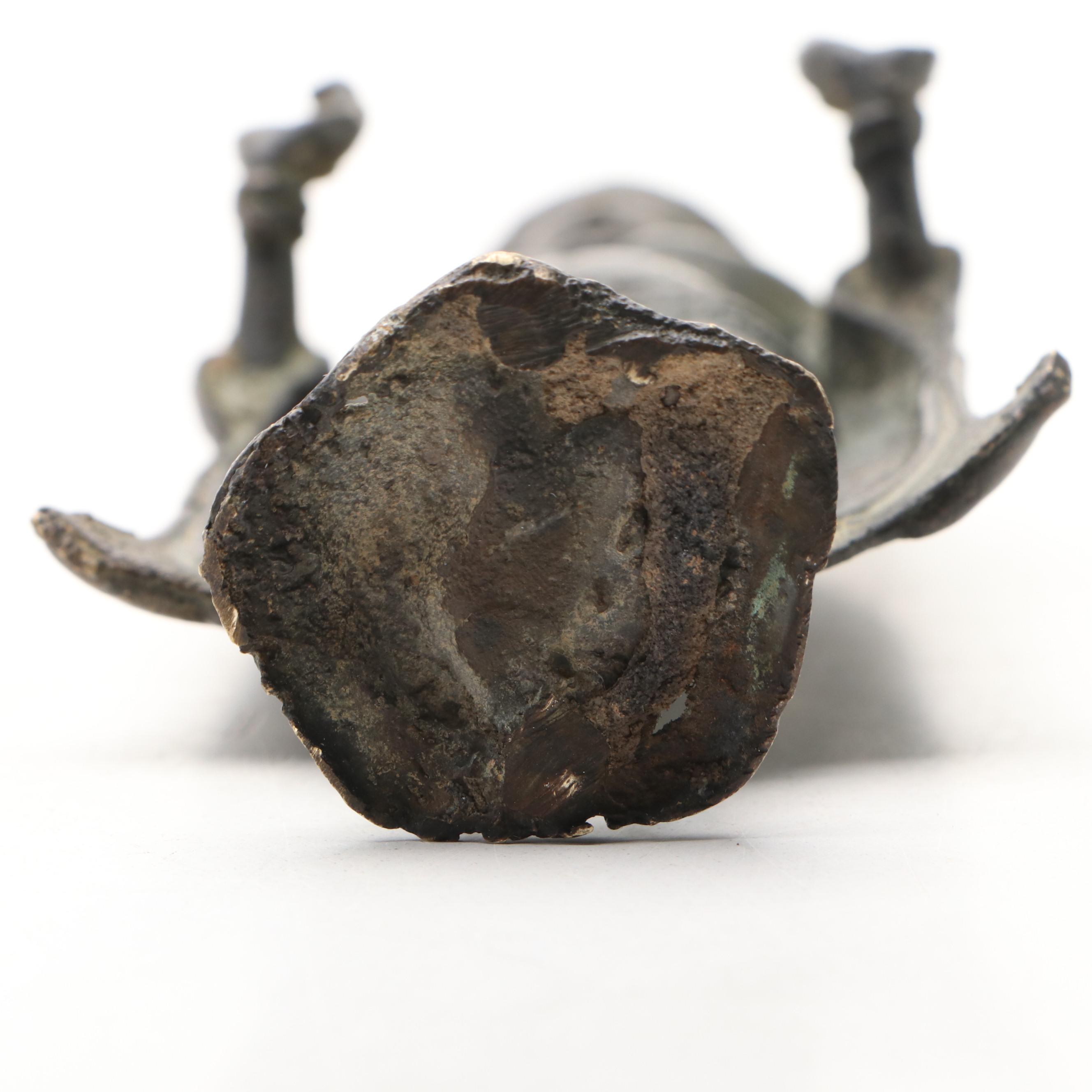 Southeast Asian Bronze Standing Buddha Statue