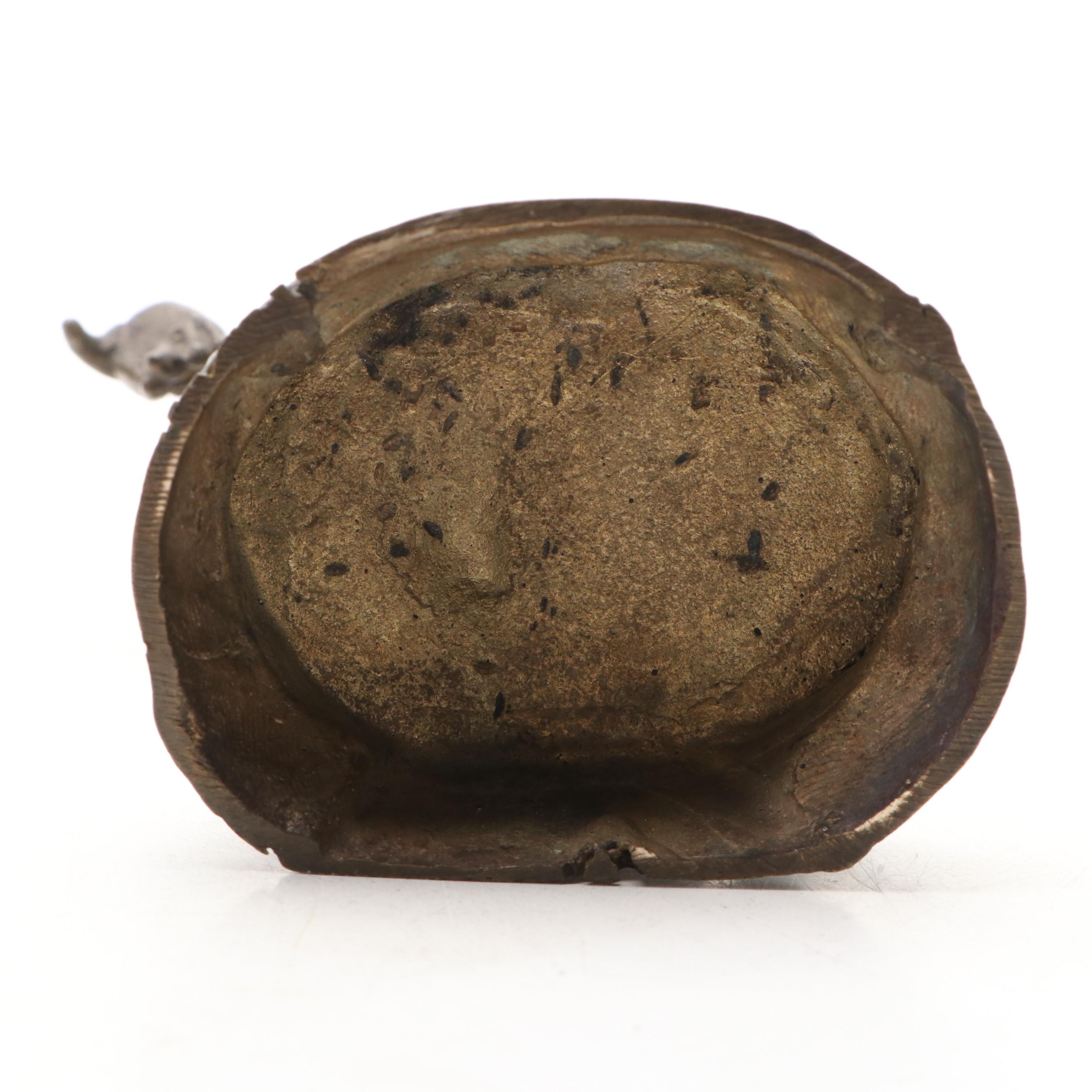 Tibetan Tara Bronzed Metal Statue