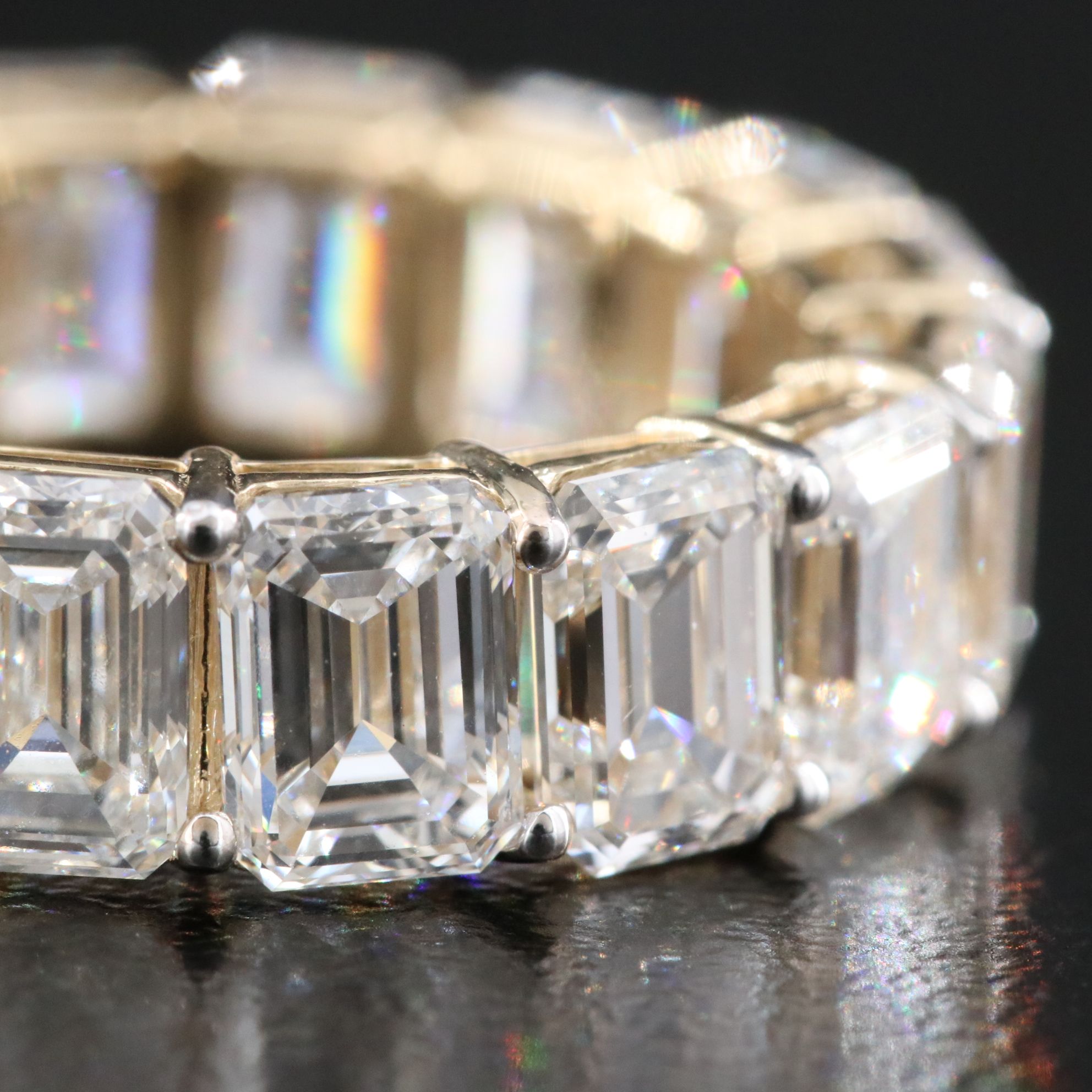 14K 9.71 CTW Lab Grown Diamond Eternity Band