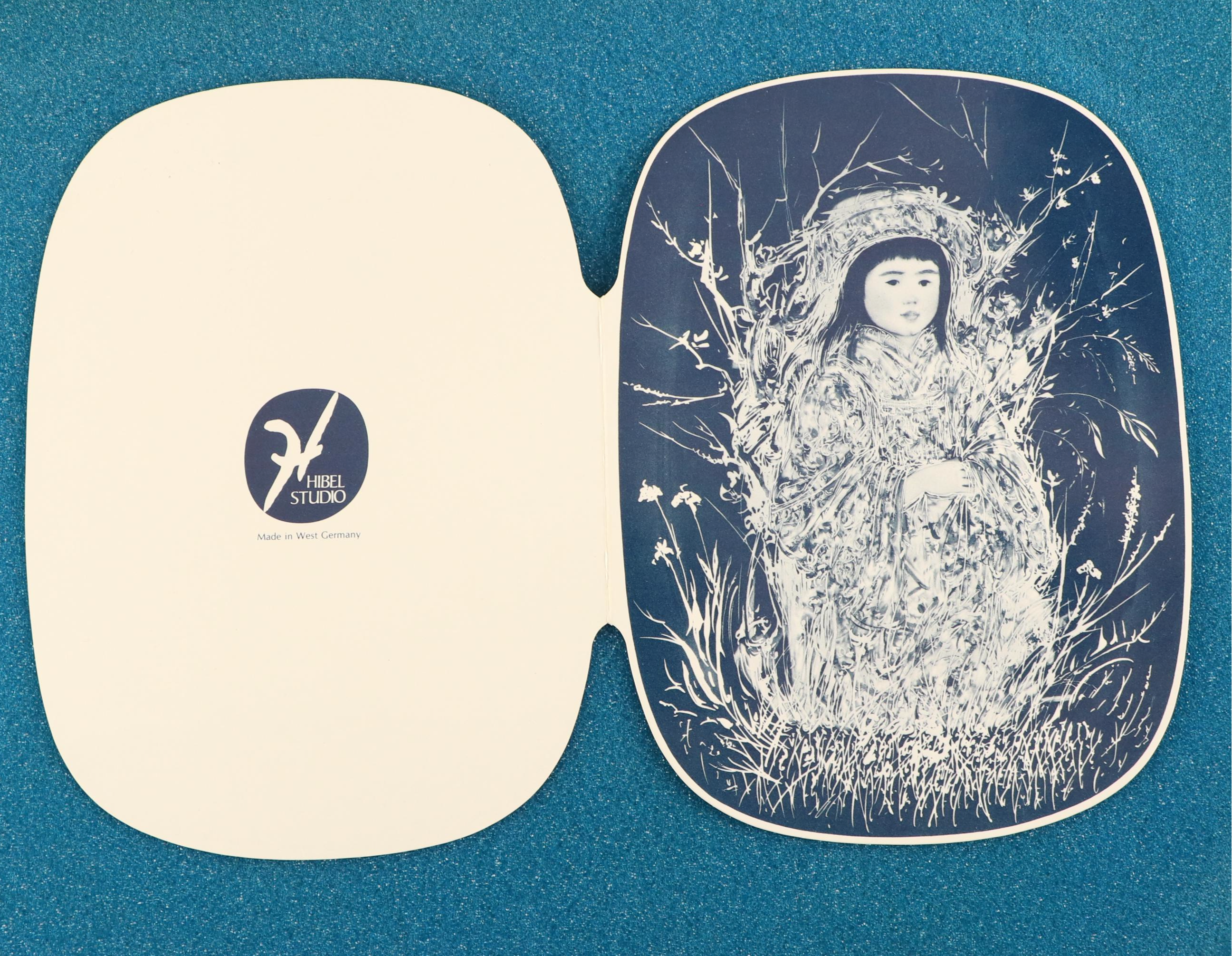 Edna Hibel for Rosenthal Limited Edition Arte Ovale "Takara" Porcelain Plate